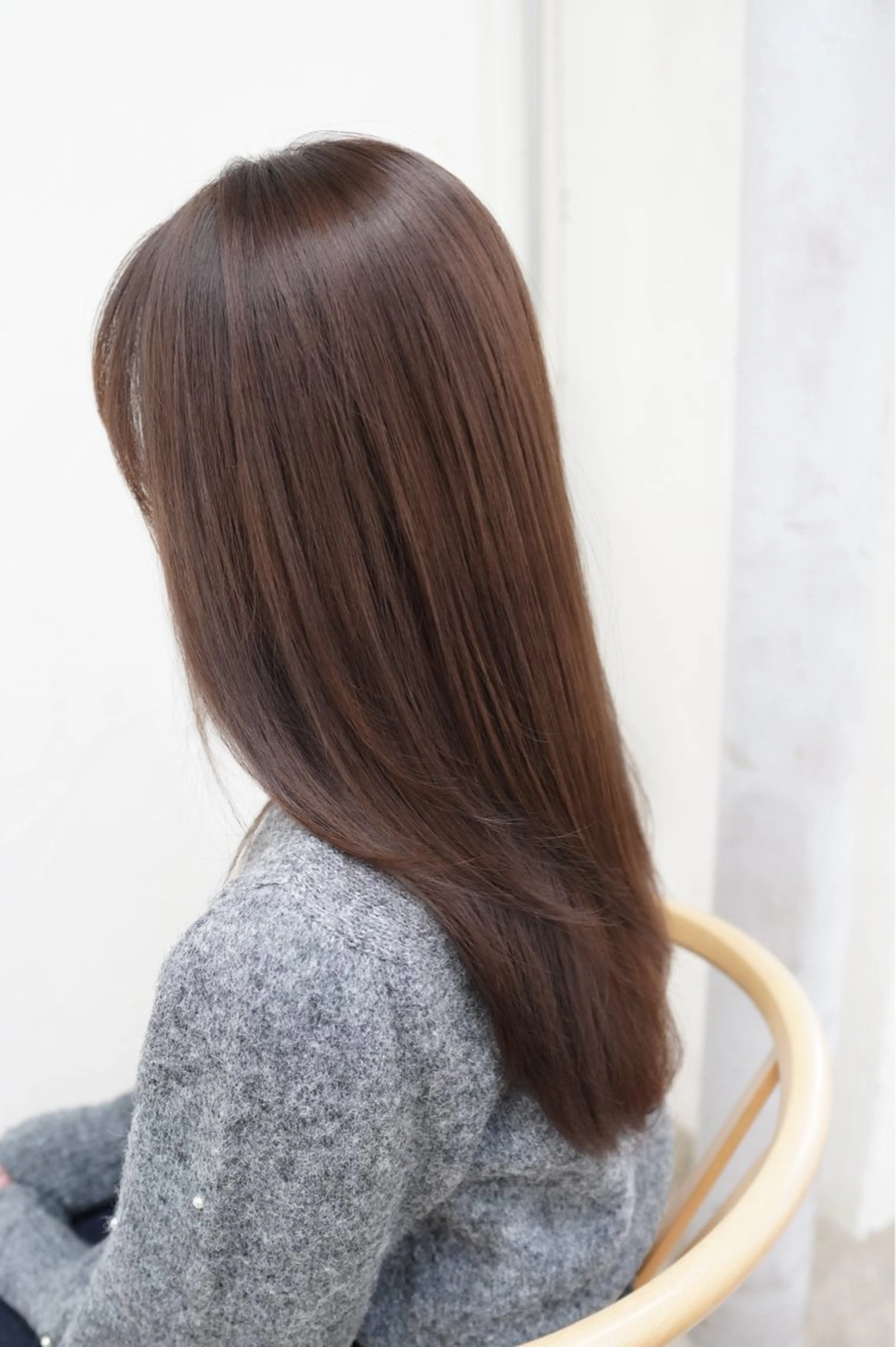 ロング カラー トリートメント カット ヘアカラー トリートメント 🪞透けヘア髪質改善 艶ベージュ/nagiのヘアスタイル