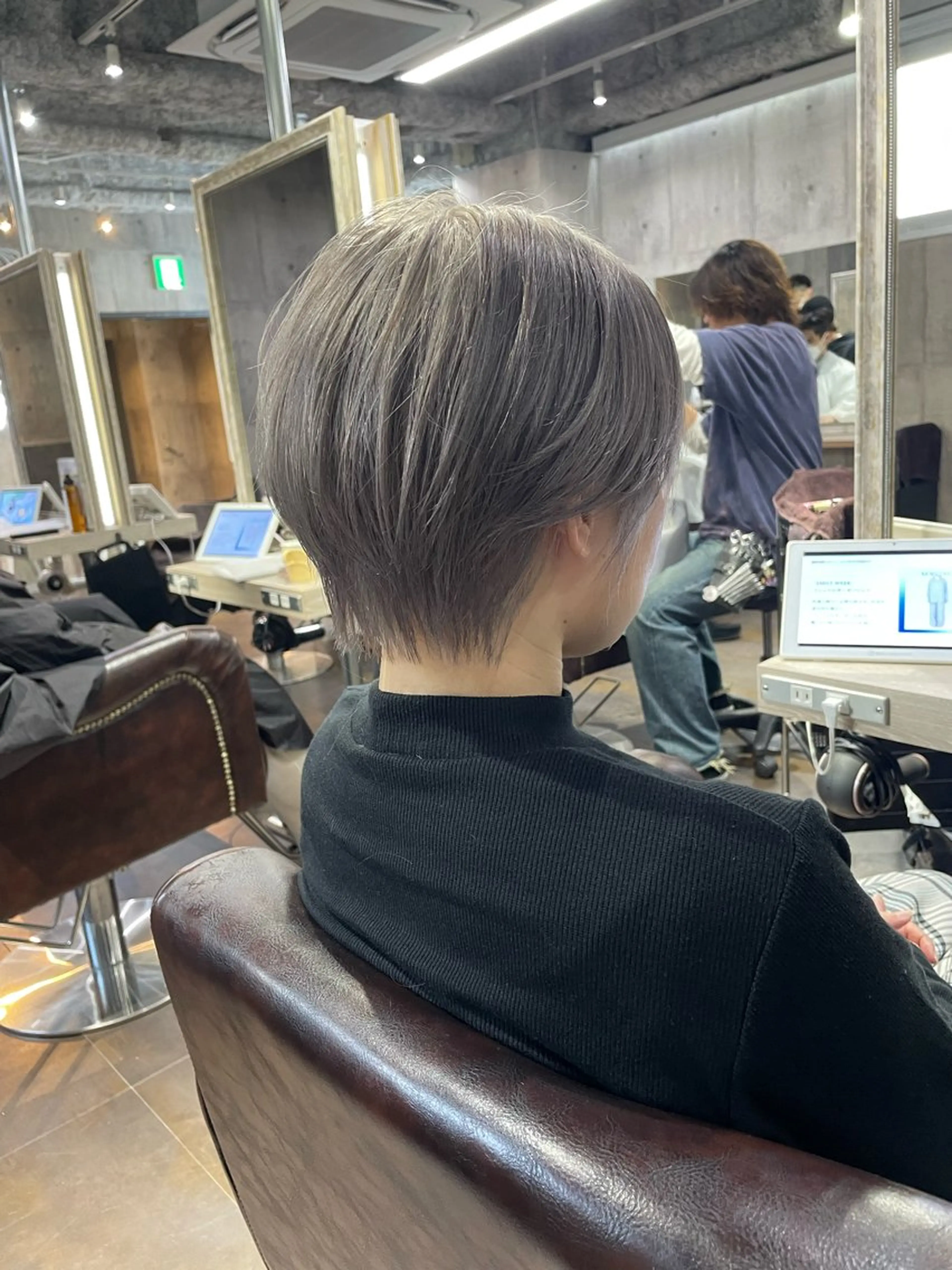 ショート カット ヘアカラー 北千住10分 肥高　壮汰のヘアスタイル