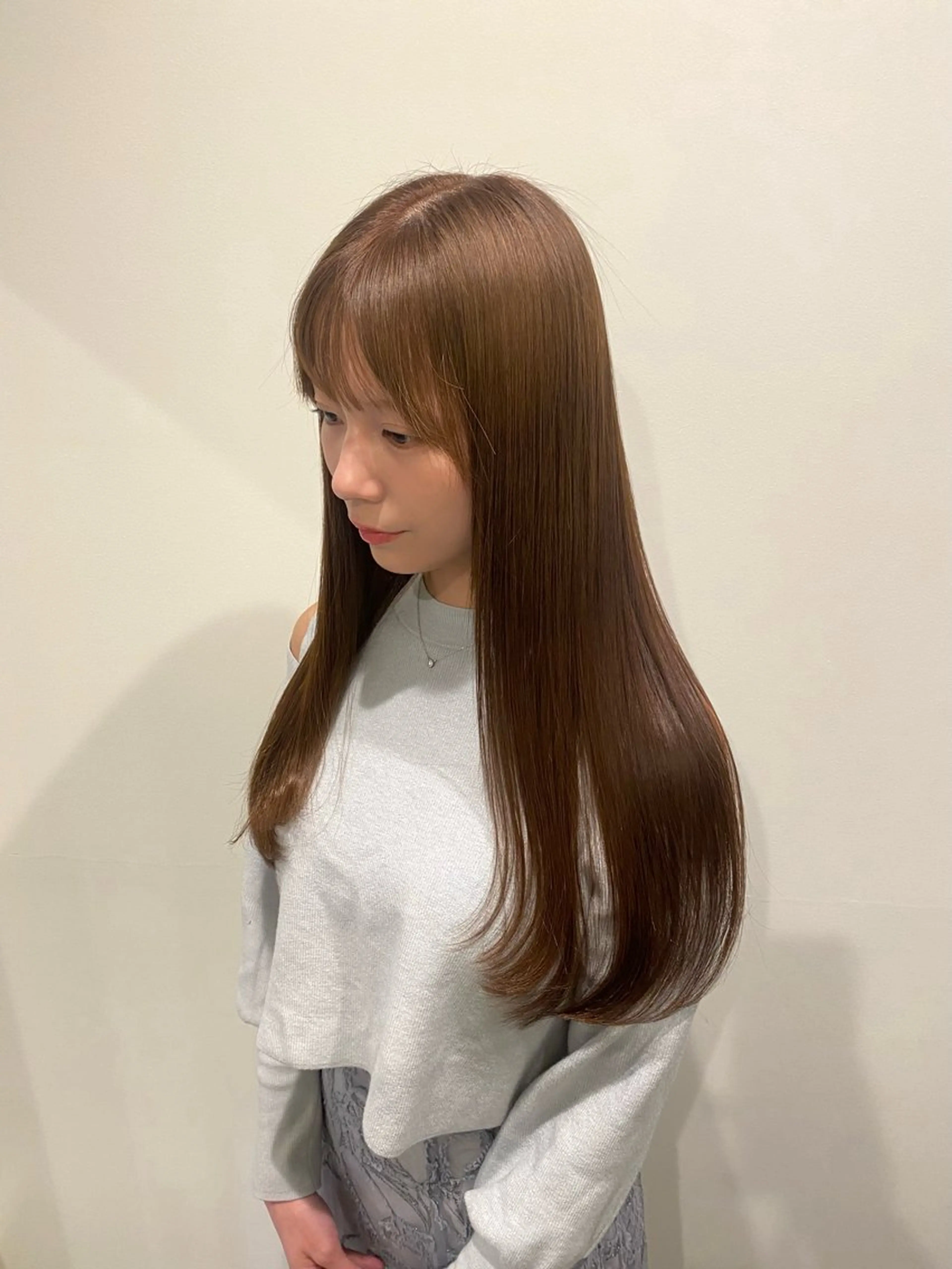 ロング カラー カット トリートメント 🍑 モモカ🍑のヘアスタイル