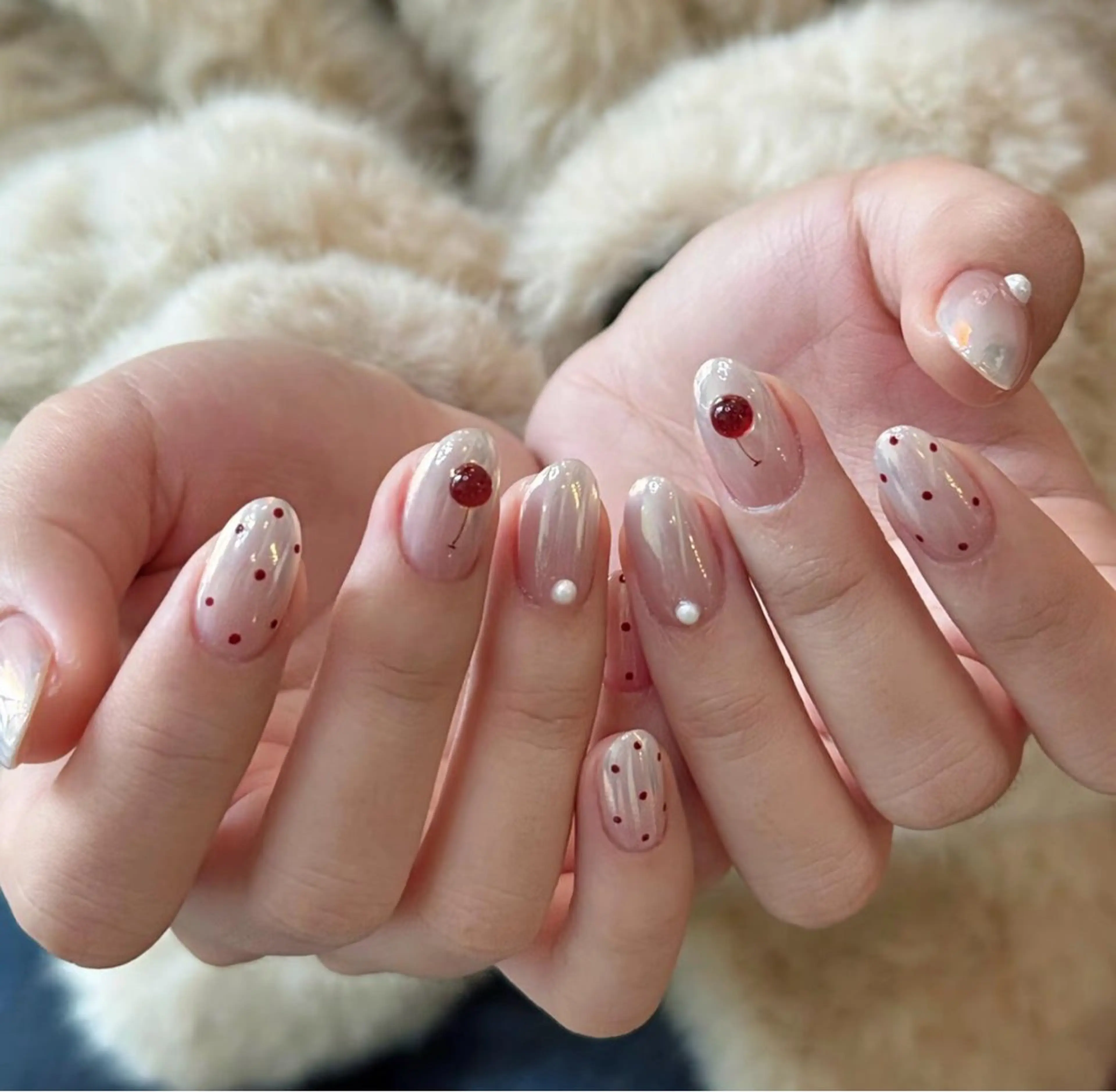ネイル 桜ネイル フットネイル フレンチネイル グラデーション 氷ネイル・うるうるネイル ハンドネイル Lynn_ Nailのネイルデザイン