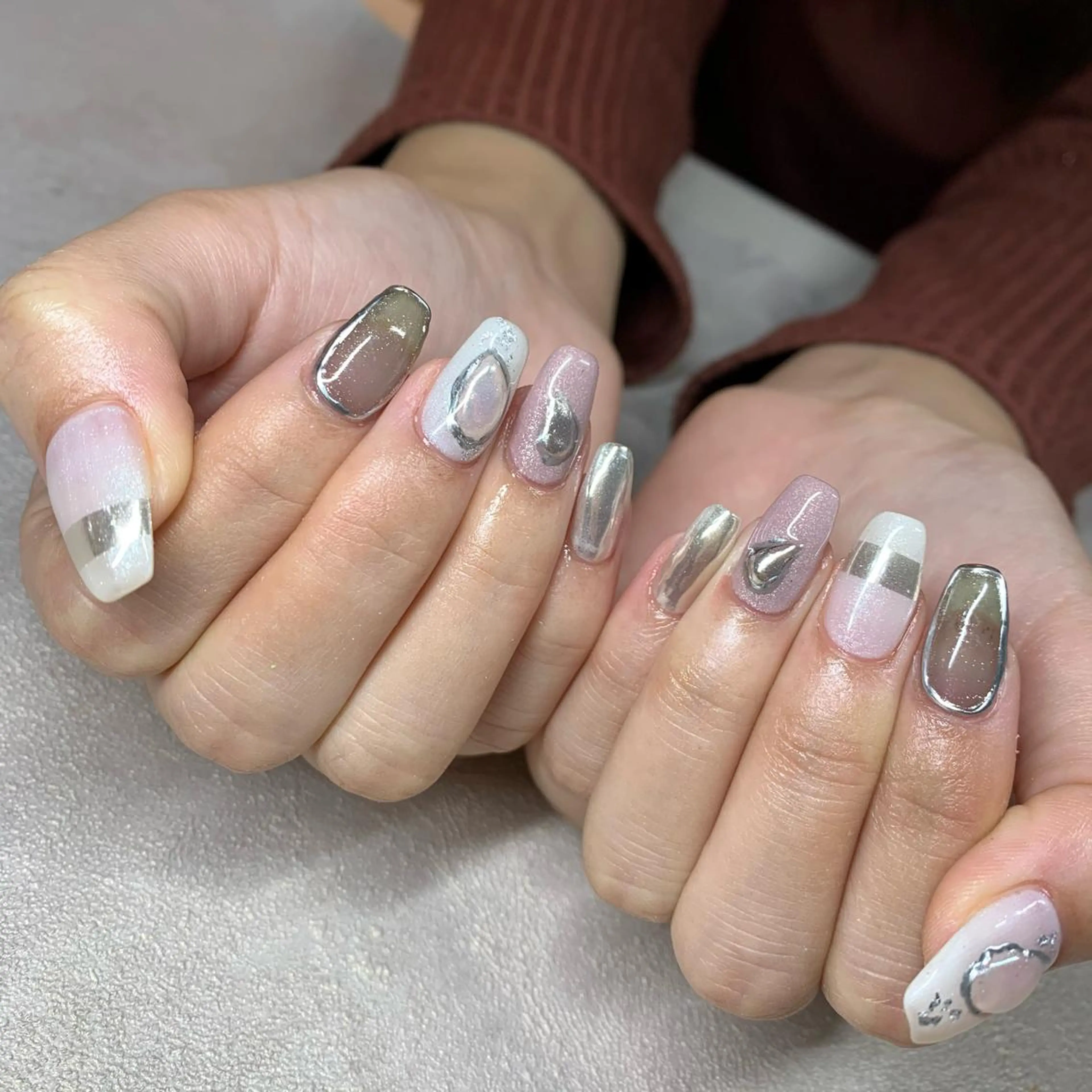 ネイル Nes.nail所属・🌼Nomura Yuko🌷のネイルデザイン