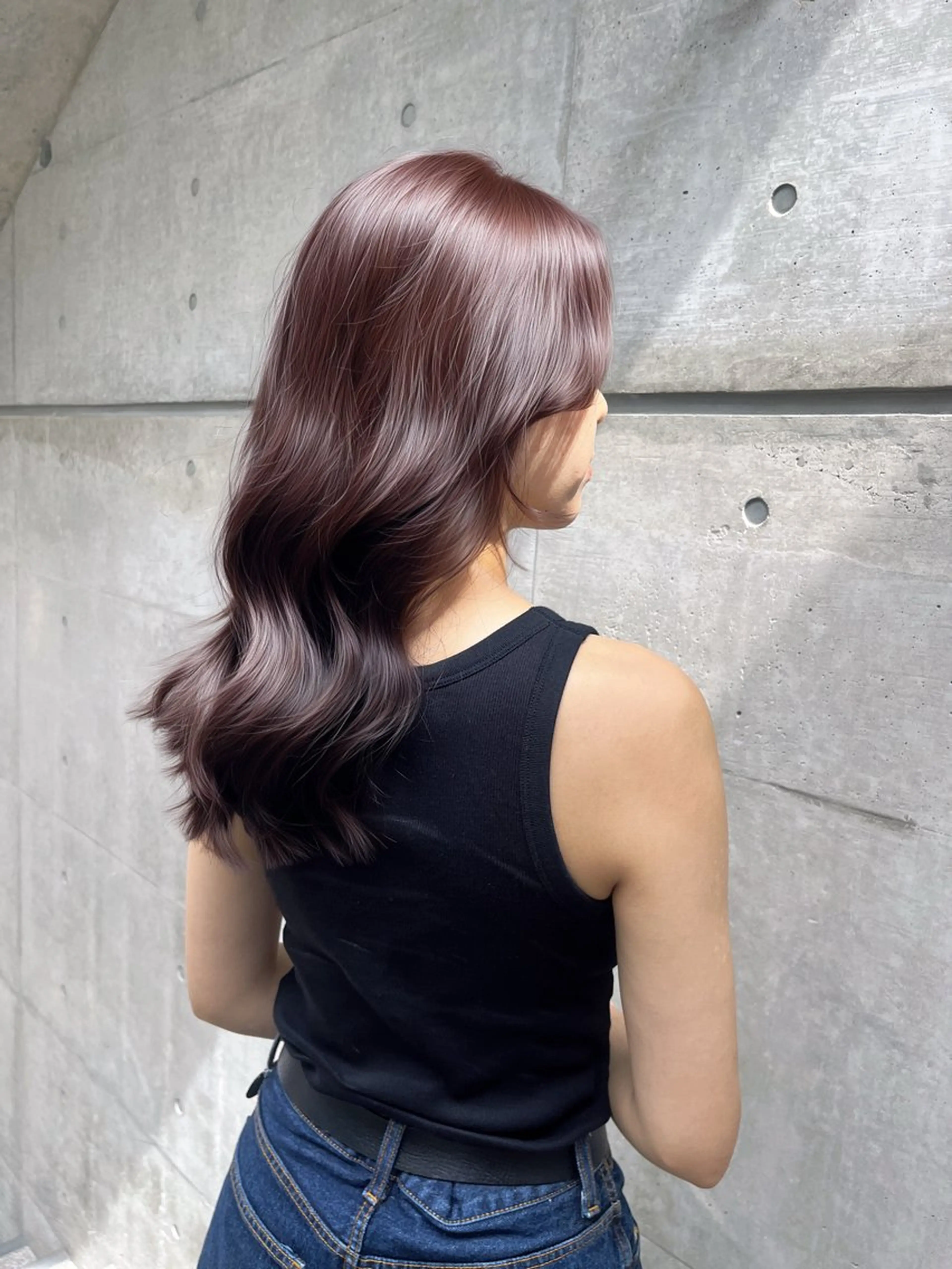 セミロング カラー ヘアアレンジ カット ヘアカラー トリートメント 愛されカラー🩷 はるなのヘアスタイル