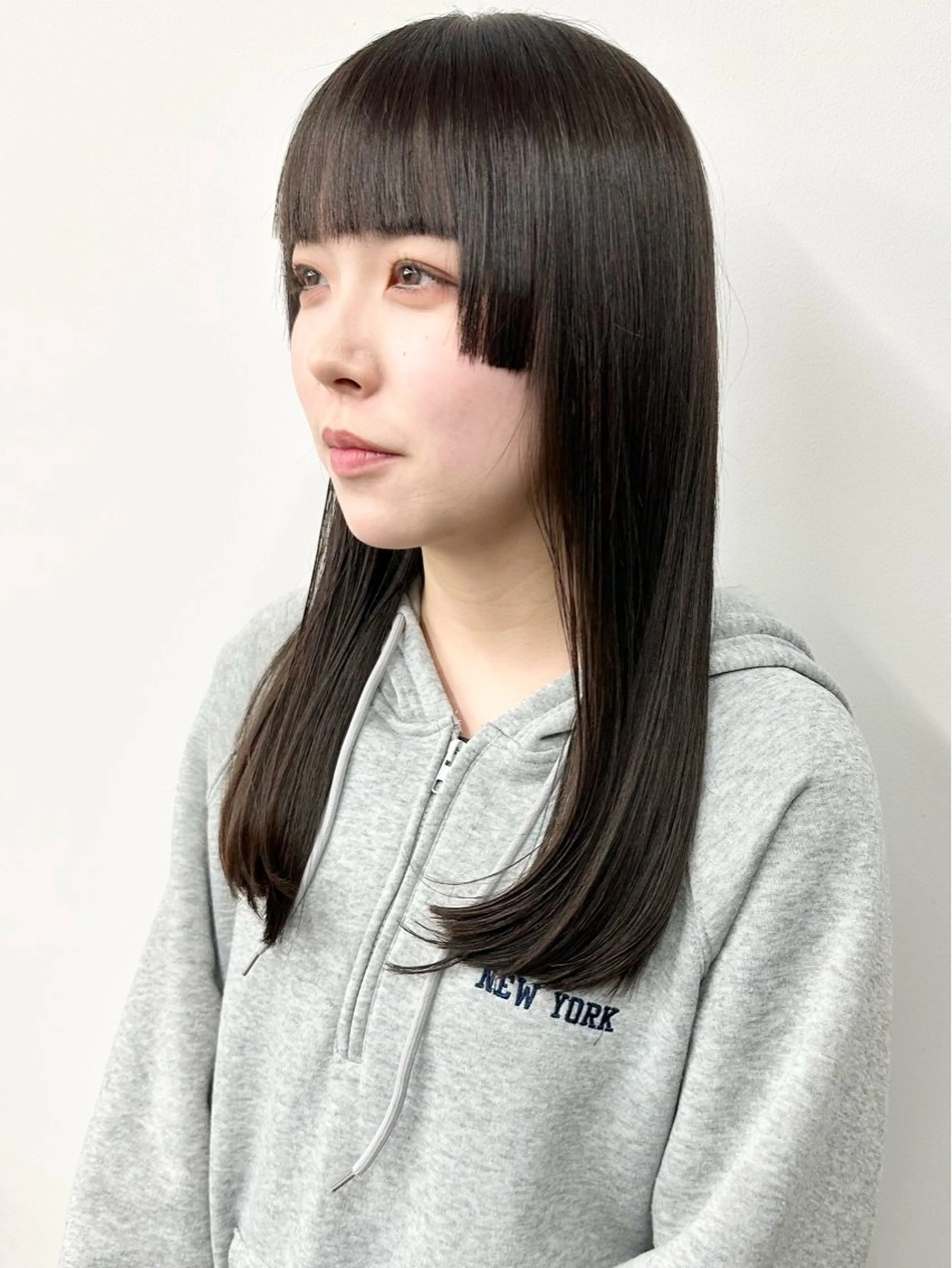 ロング カット ヘッドスパ 小顔ボブ/お悩み解決 /ボブパーマ/とういのヘアスタイル