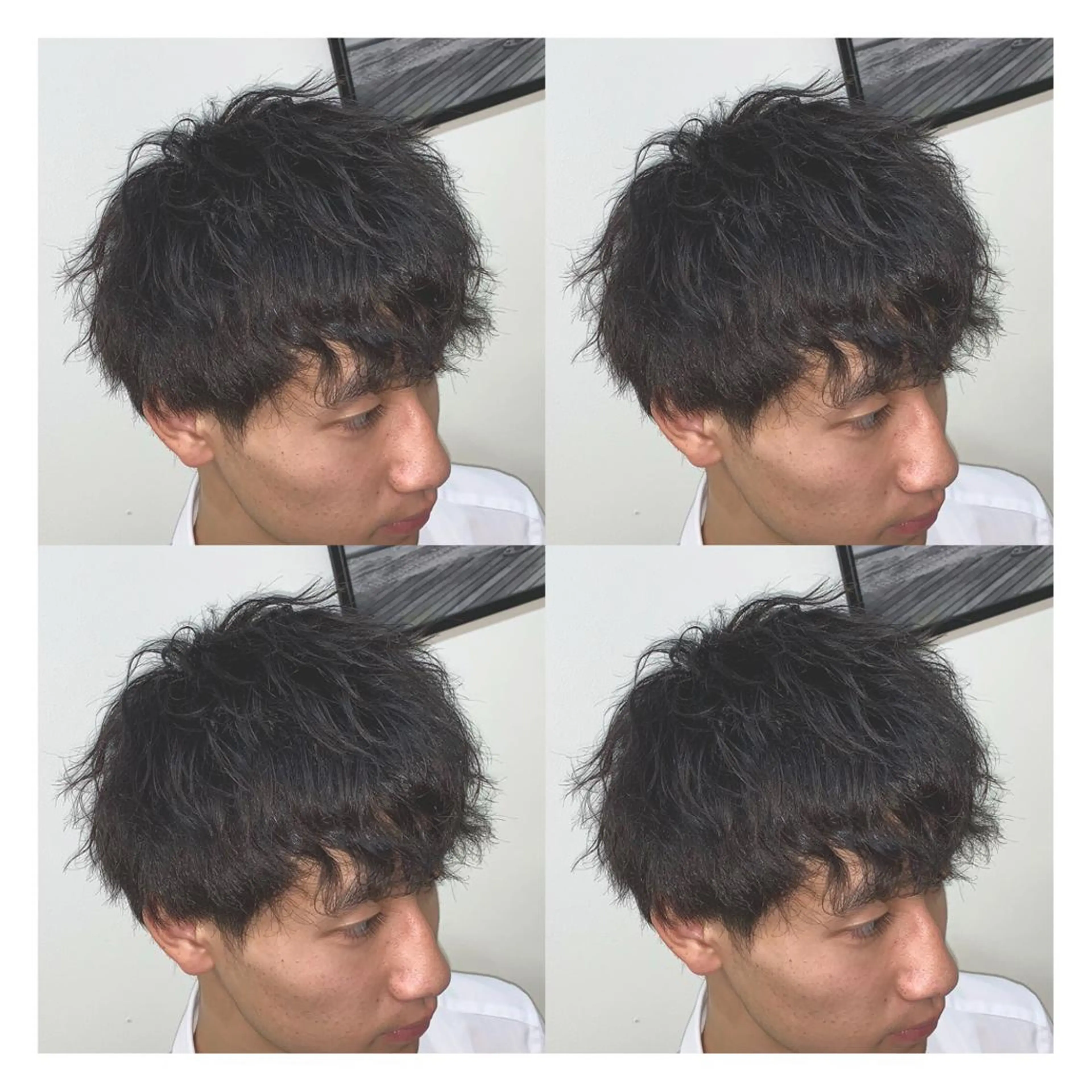 ショート パーマ メンズ ange☞ soutaのヘアスタイル