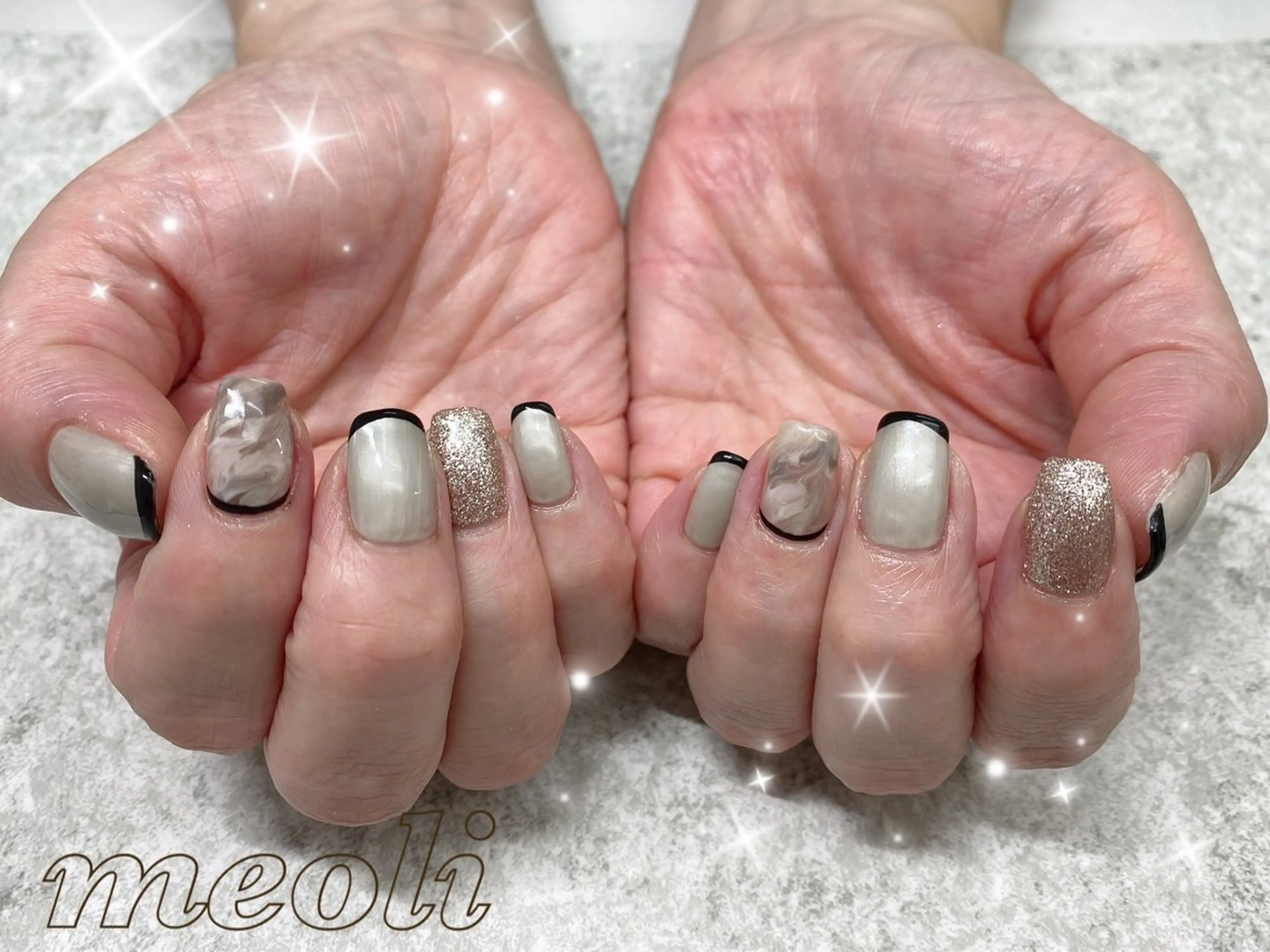 ネイル ハンドネイル nail salon meoli メグのネイルデザイン