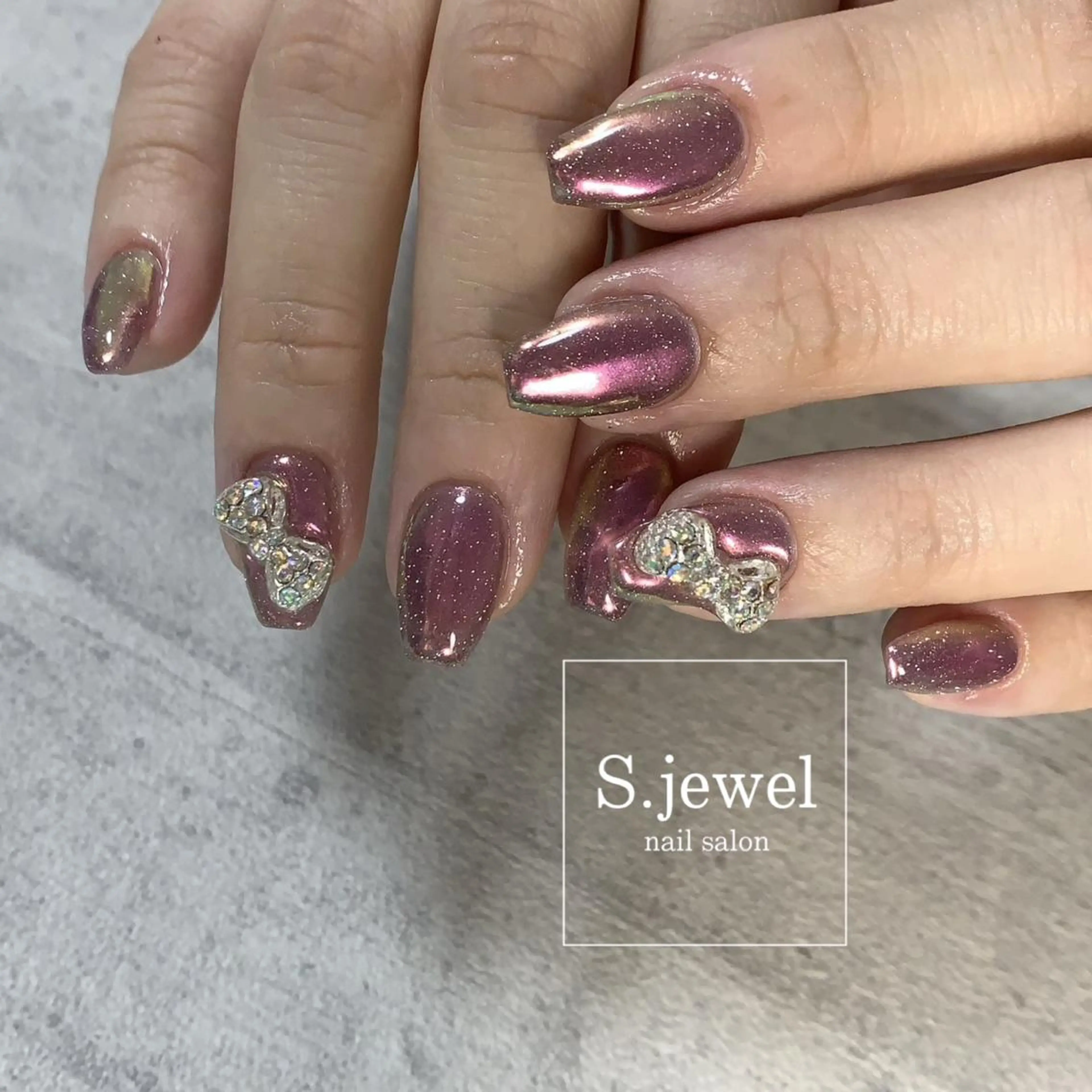 ネイル S♡JEWEL所属・S. JEWELのネイルデザイン