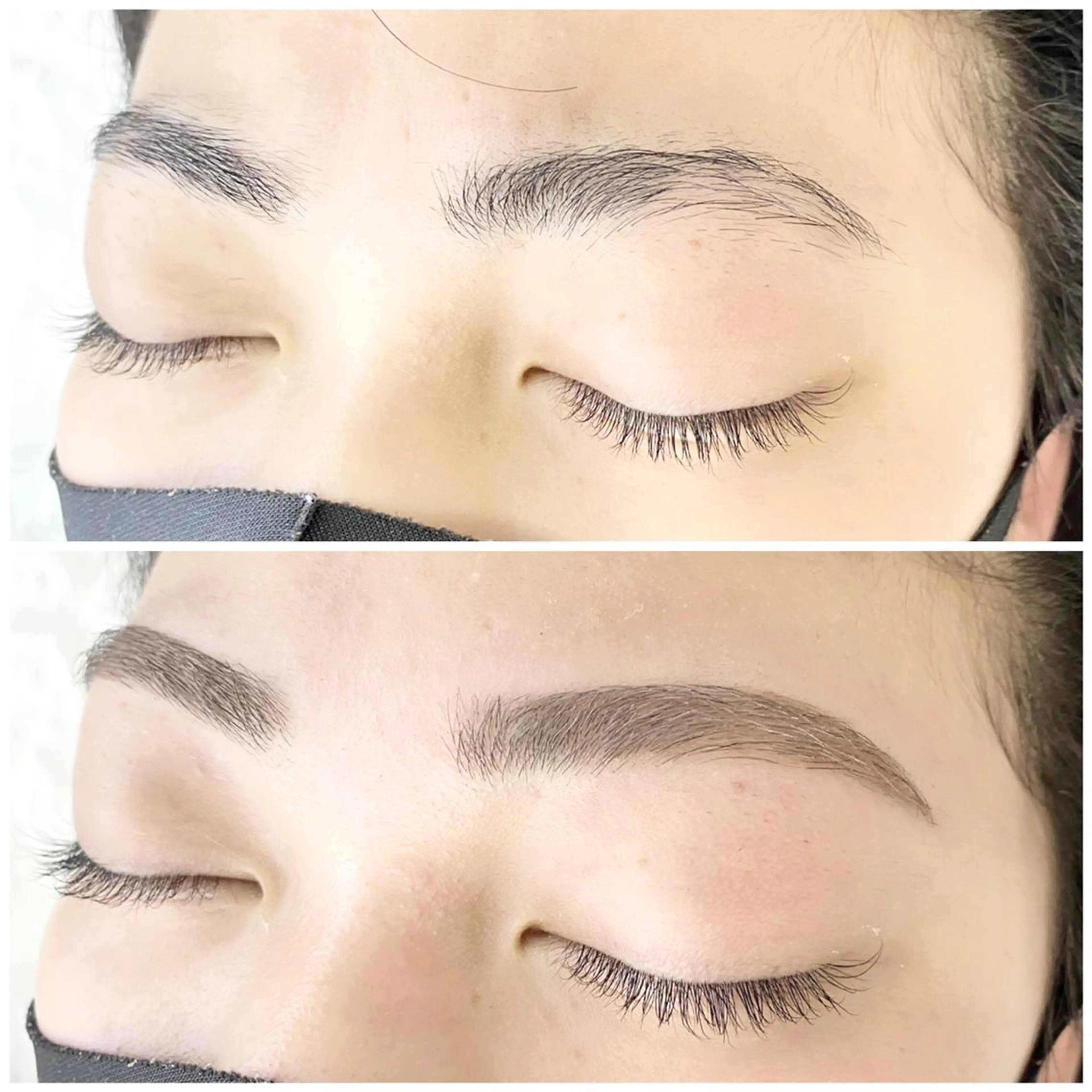 アイブロウ エルフ 中台沙耶のヘアスタイル