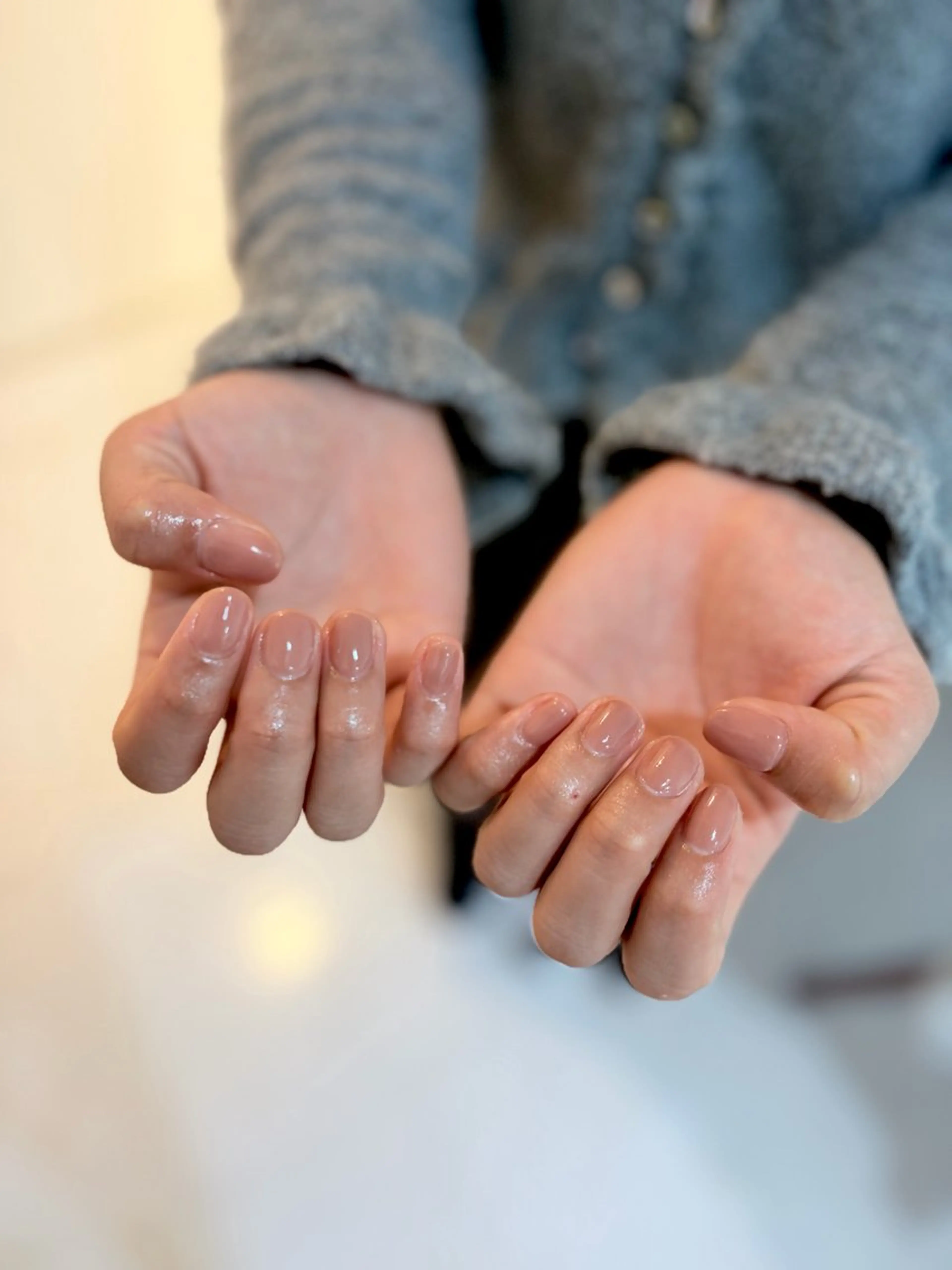 ネイル ワンカラーネイル 今村 樹里のネイルデザイン