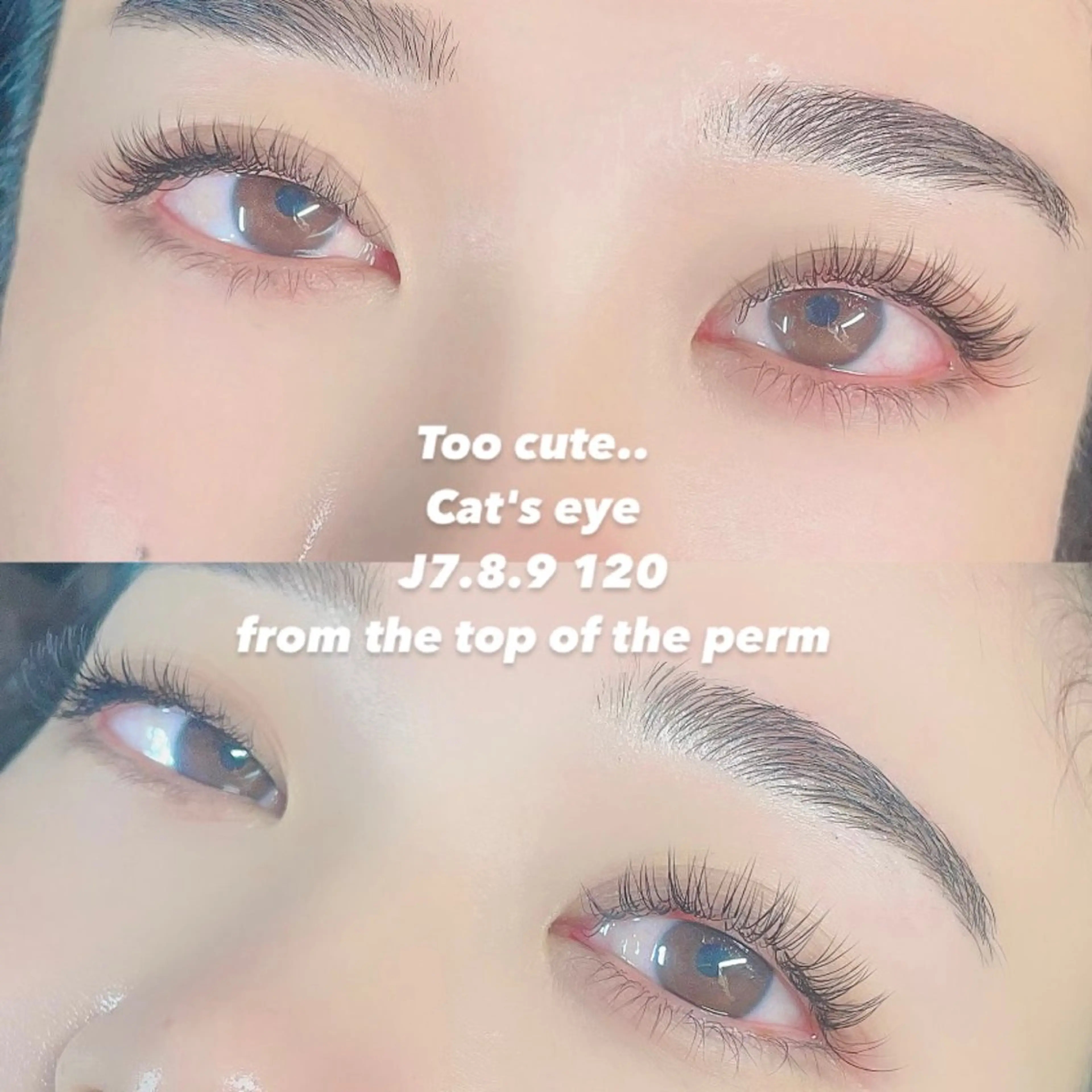 【まつ毛パーマ眉脱毛SET】の写真