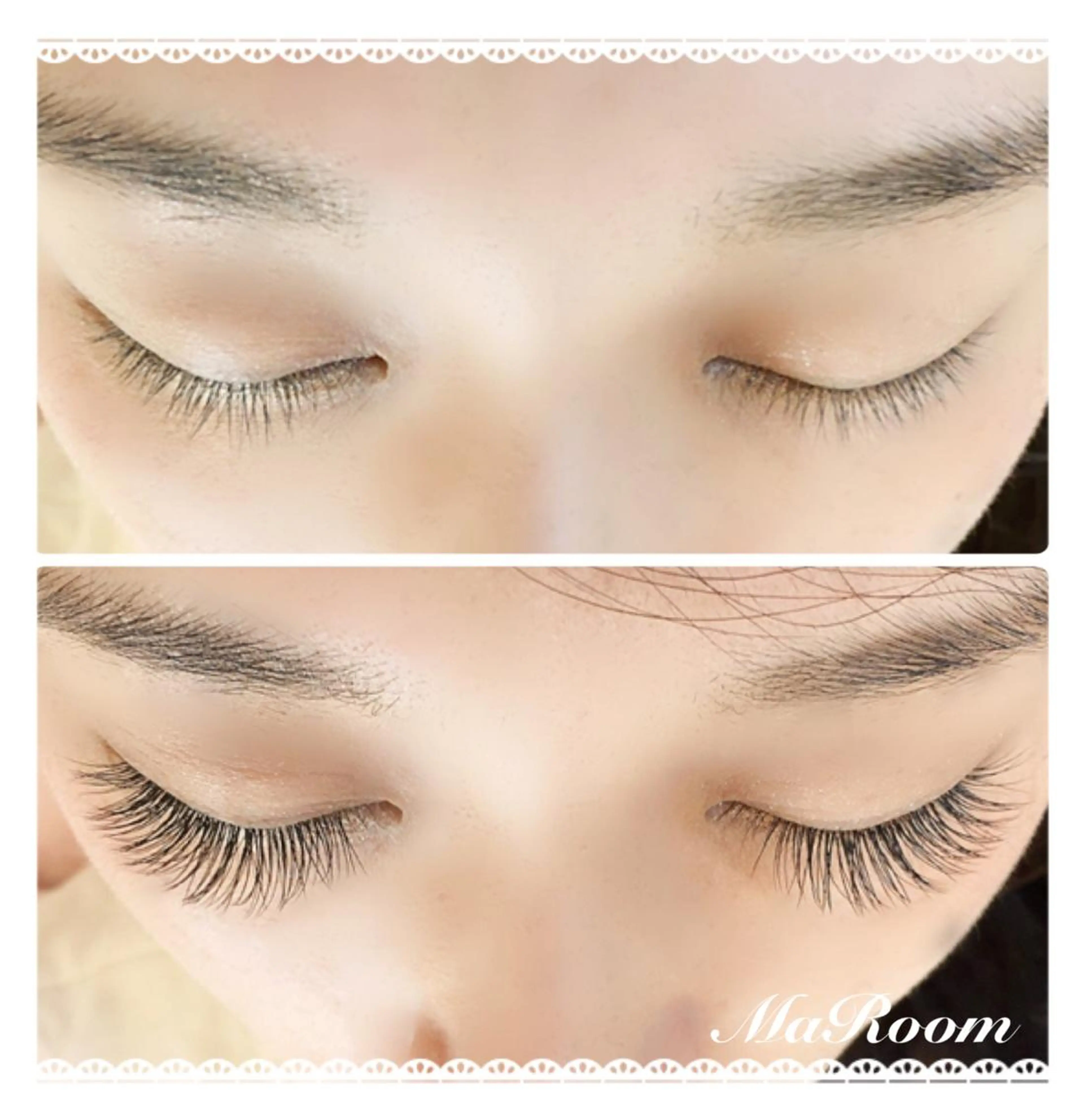 マツエク・マツパ セーブル えんとゆかり　千歳船橋所属・AYANO &　YUKAのマツエク・マツパデザイン