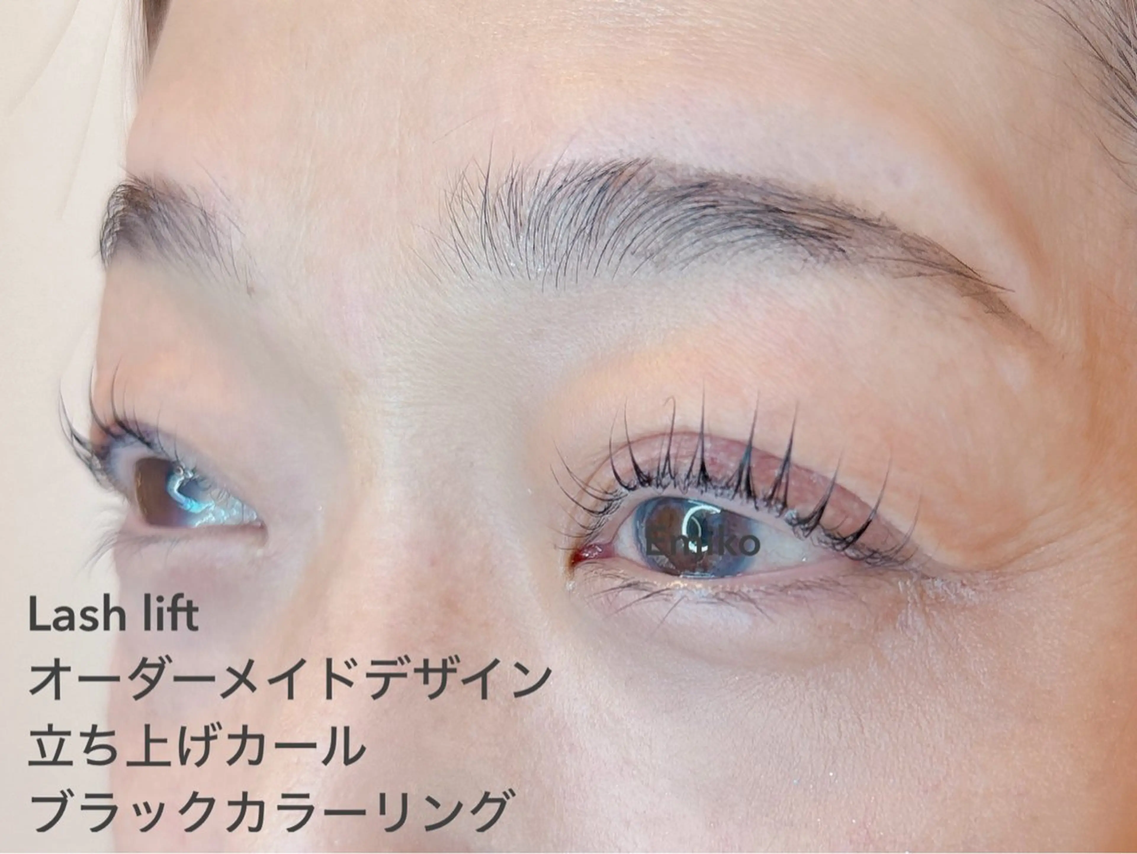 マツエク・マツパ バインドロック フラットラッシュ パリジェンヌラッシュリフト まつげパーマ 一重×まつ毛パーマ 美まつ毛❤️美眉毛 🌈✨Mebereのマツエク・マツパデザイン