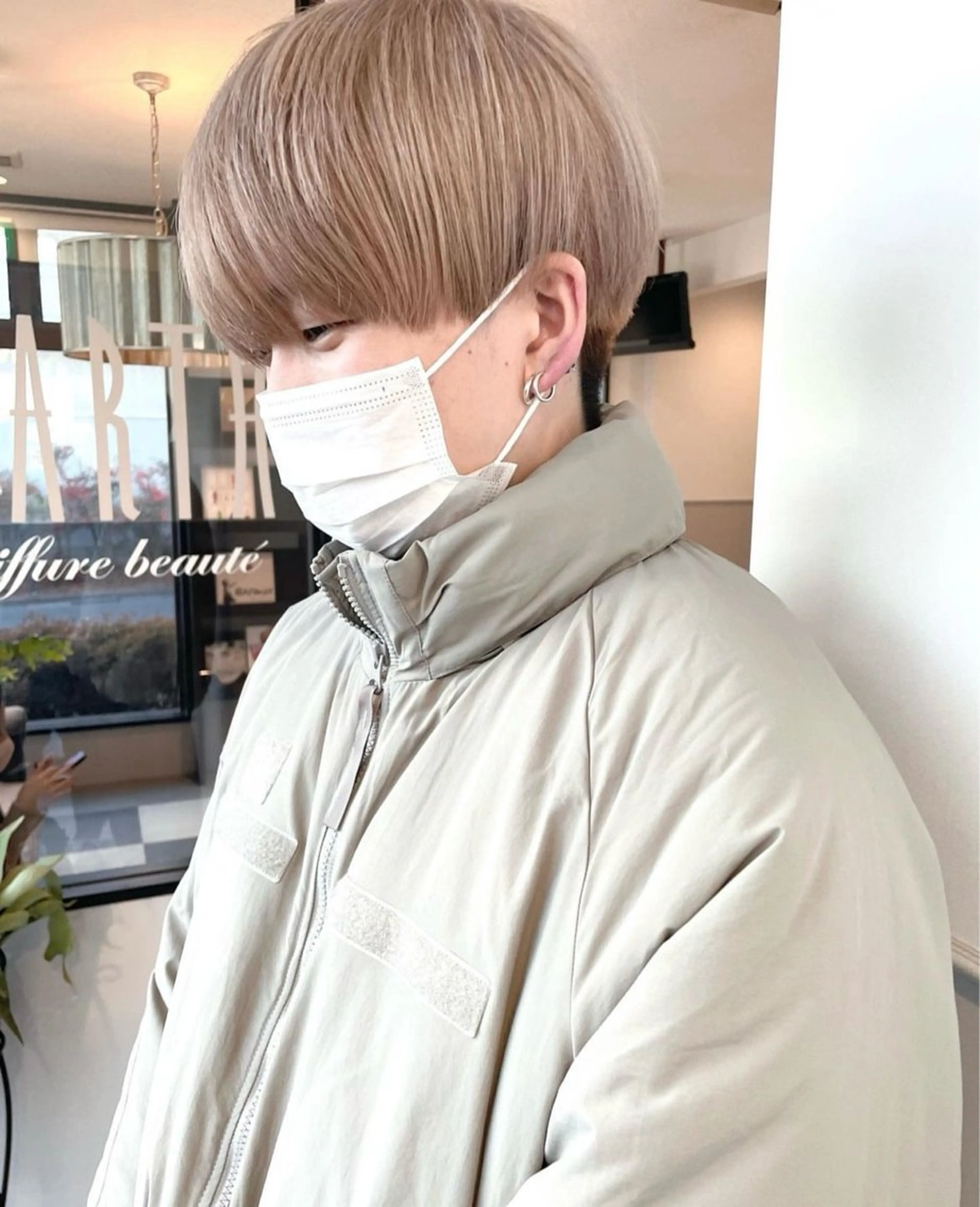 ショート 寺島 理菜のヘアスタイル