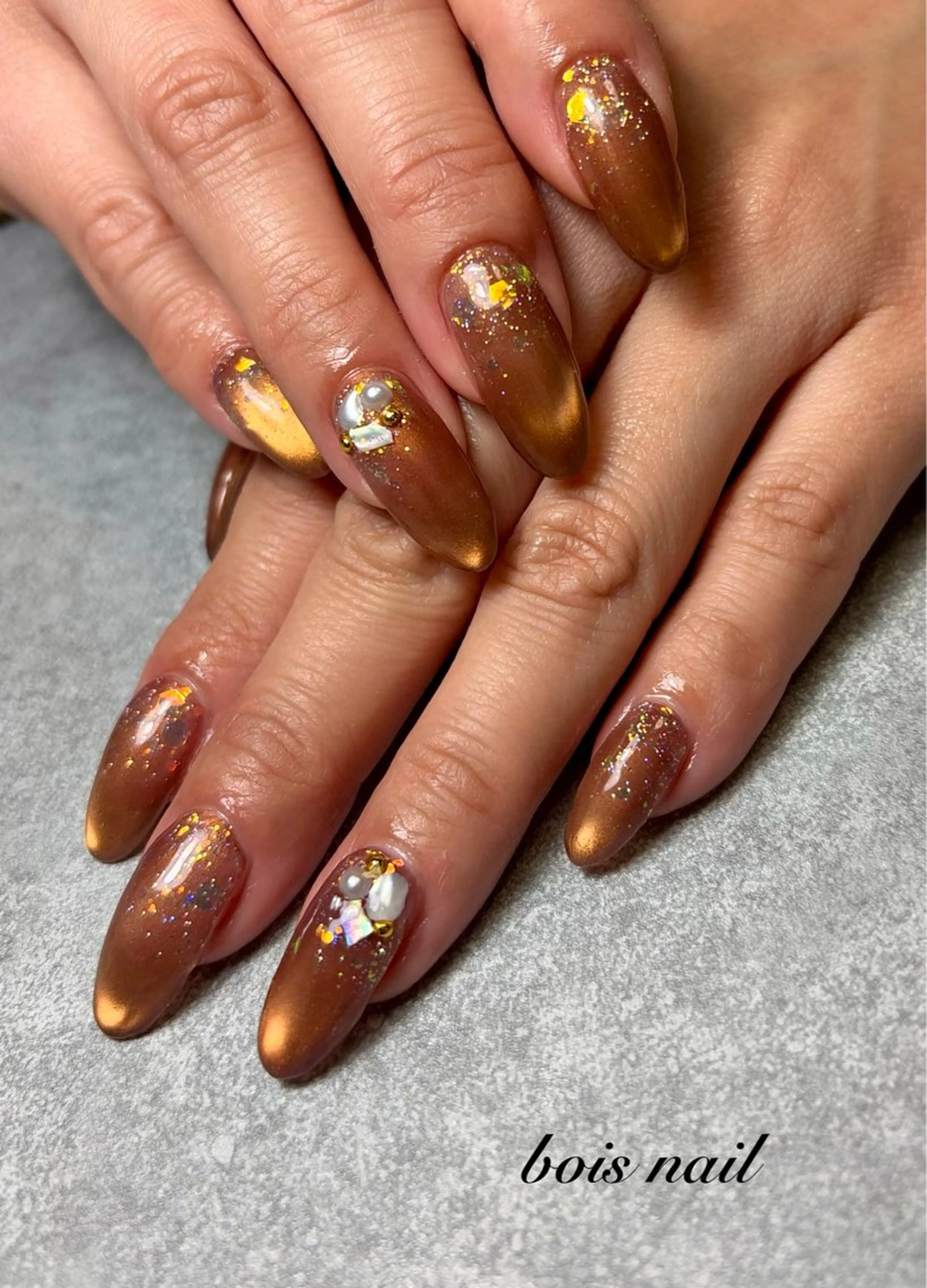 ネイル ハンドネイル bois nail ボワネイル北巽のネイルデザイン