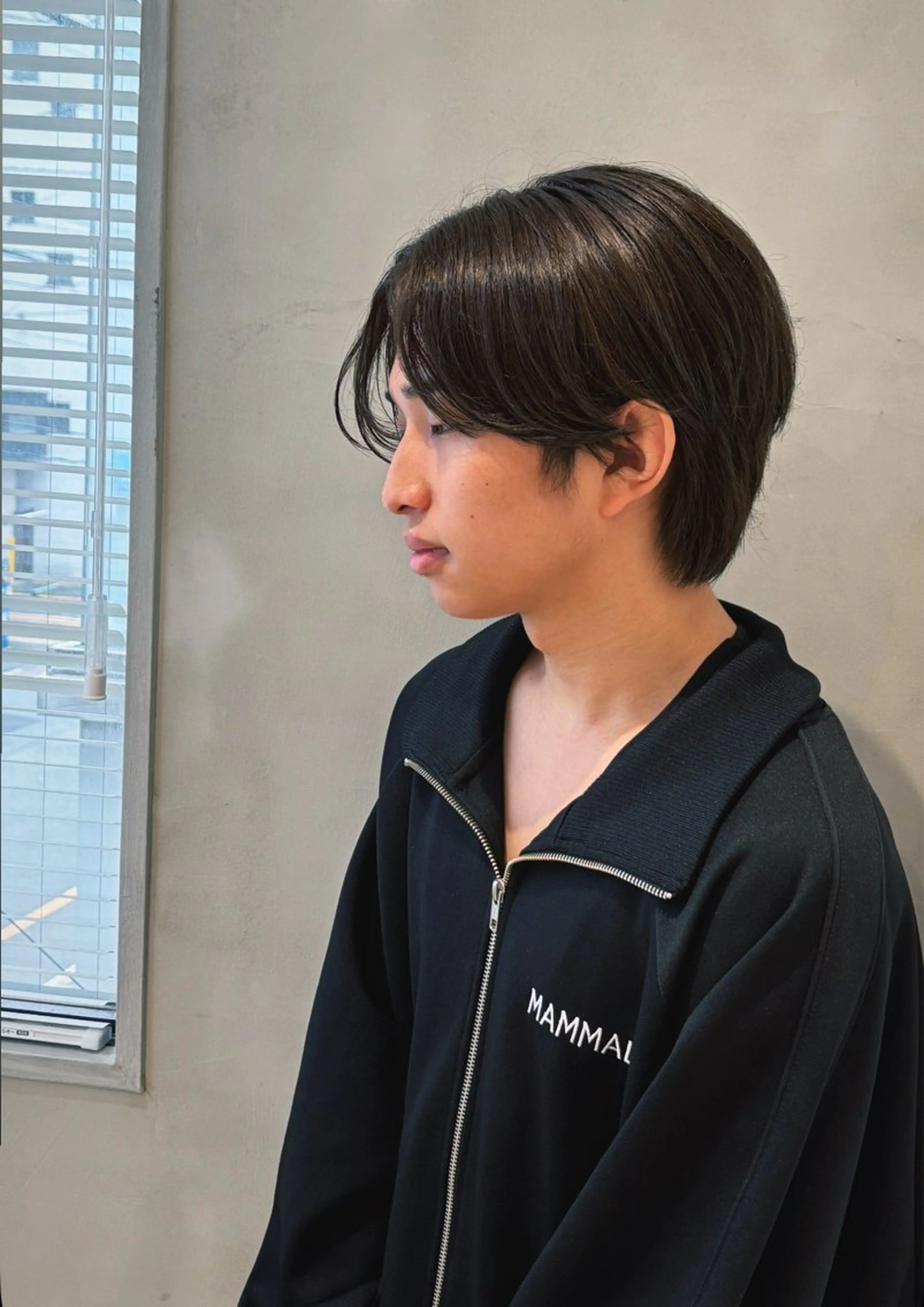 ショート カラー アッシュ 透明感カラー 透明感カラーと映画 美容師/yujiのヘアスタイル