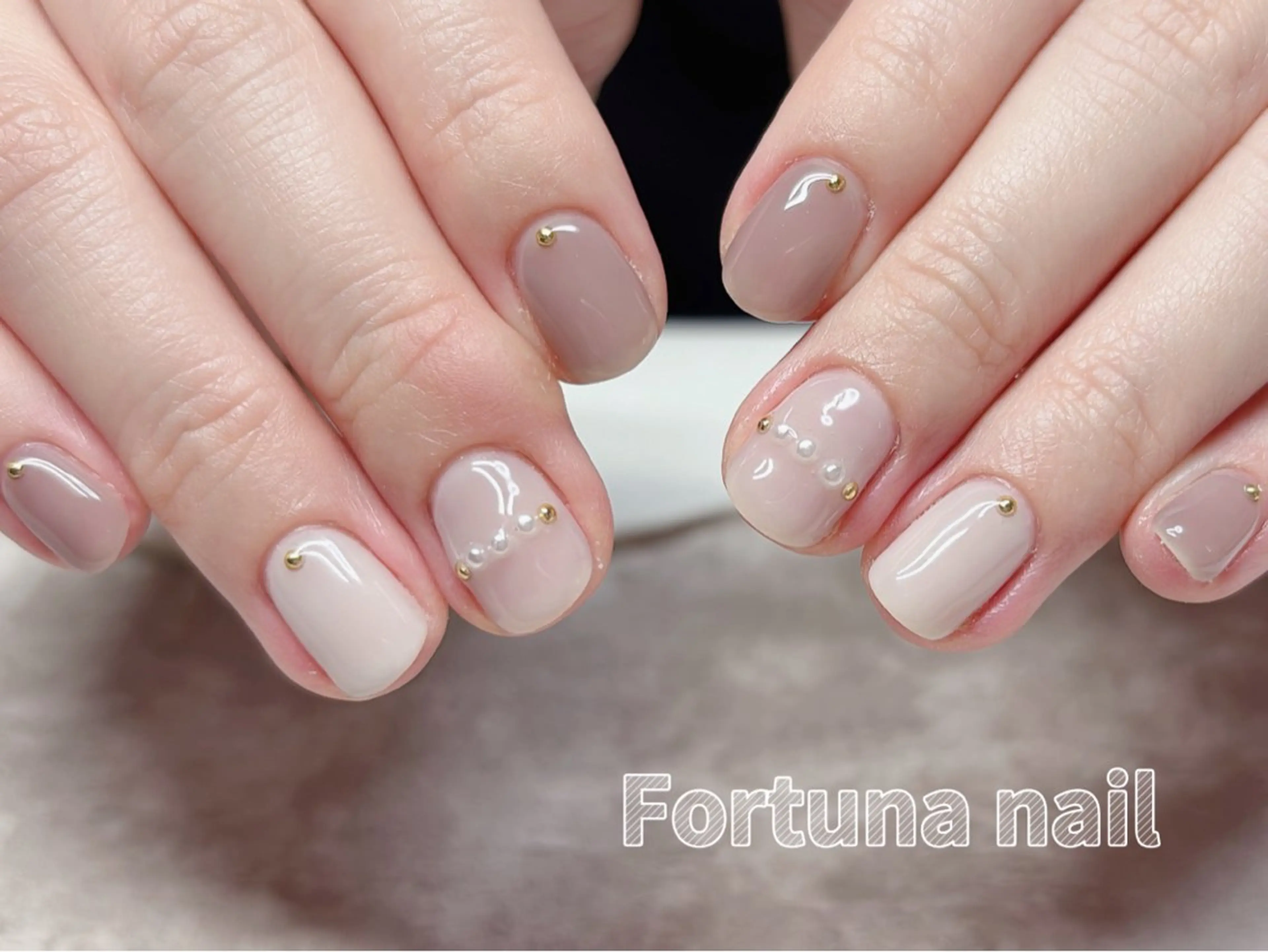 ネイル ハンドネイル ハンドケア Nail •Head スパFortunaのネイルデザイン