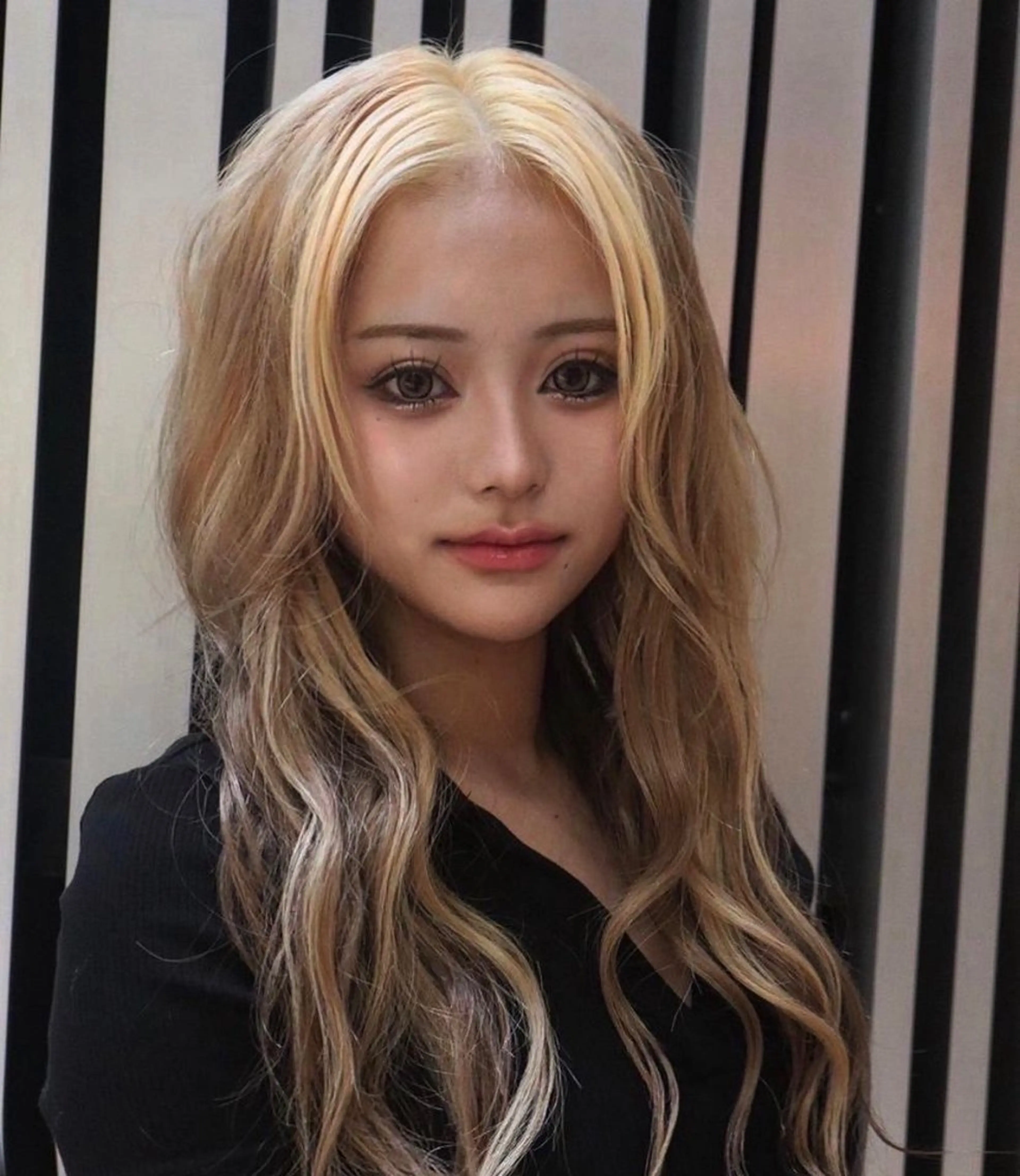 ロング カラー レイヤーカット /ハイトーンchaoのヘアスタイル