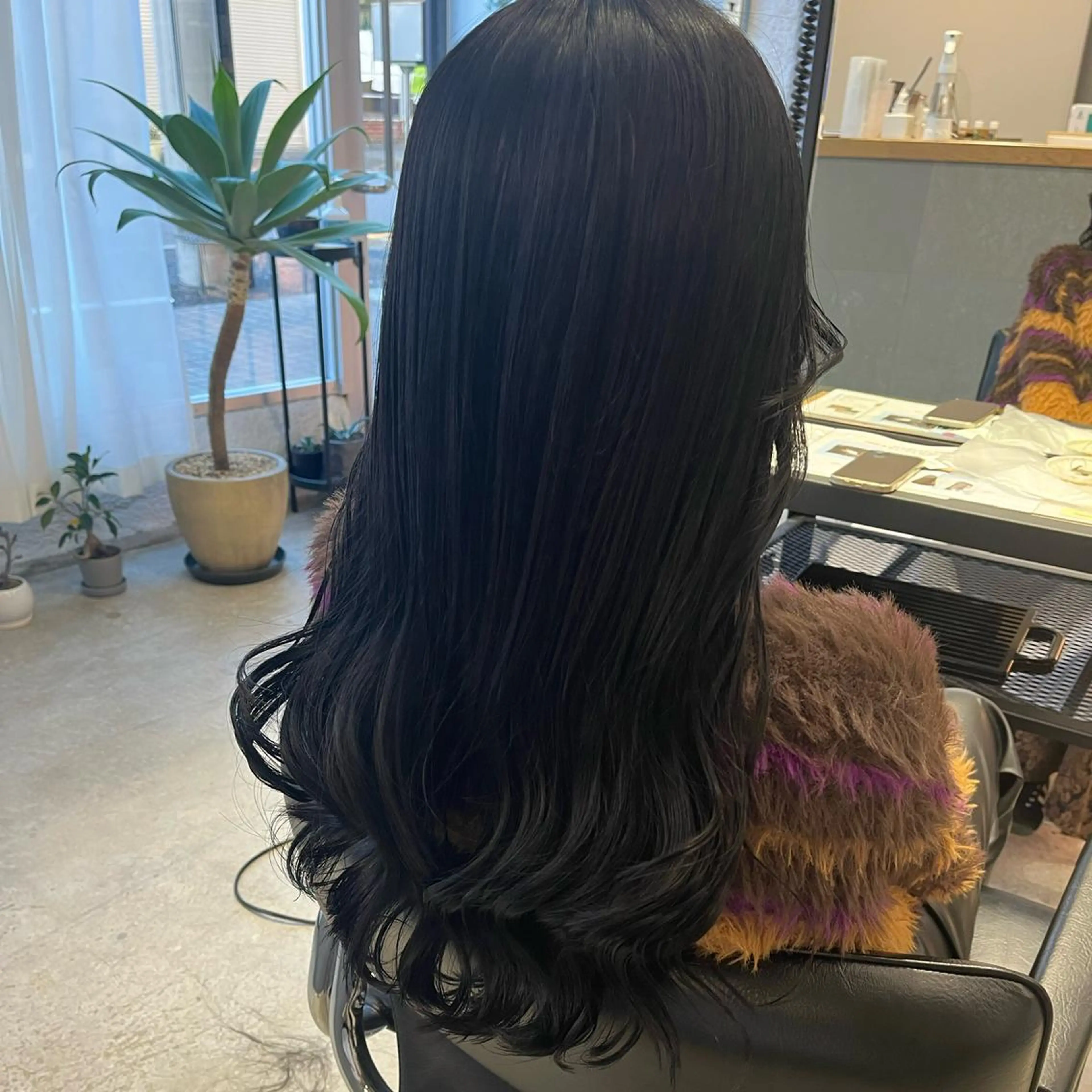 セミロング ヘアカラー トリートメント baton  hair salon所属・✽透明感ｶﾗｰ ✽ 🍆那須ももこ🍑のヘアスタイル