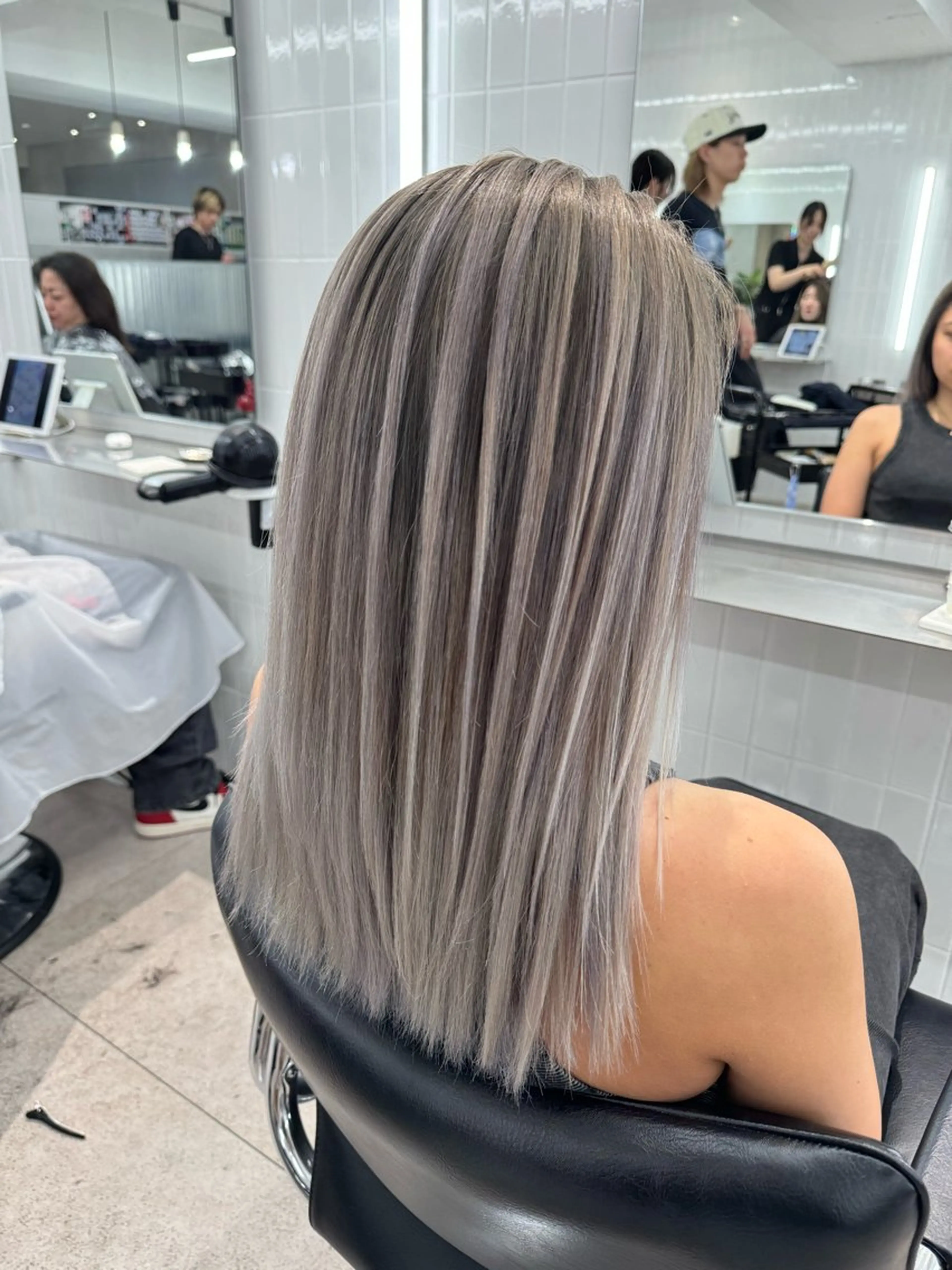 ロング 断髪刈舞所属・フェード・メッシュ ハイトーン/fumaのヘアスタイル