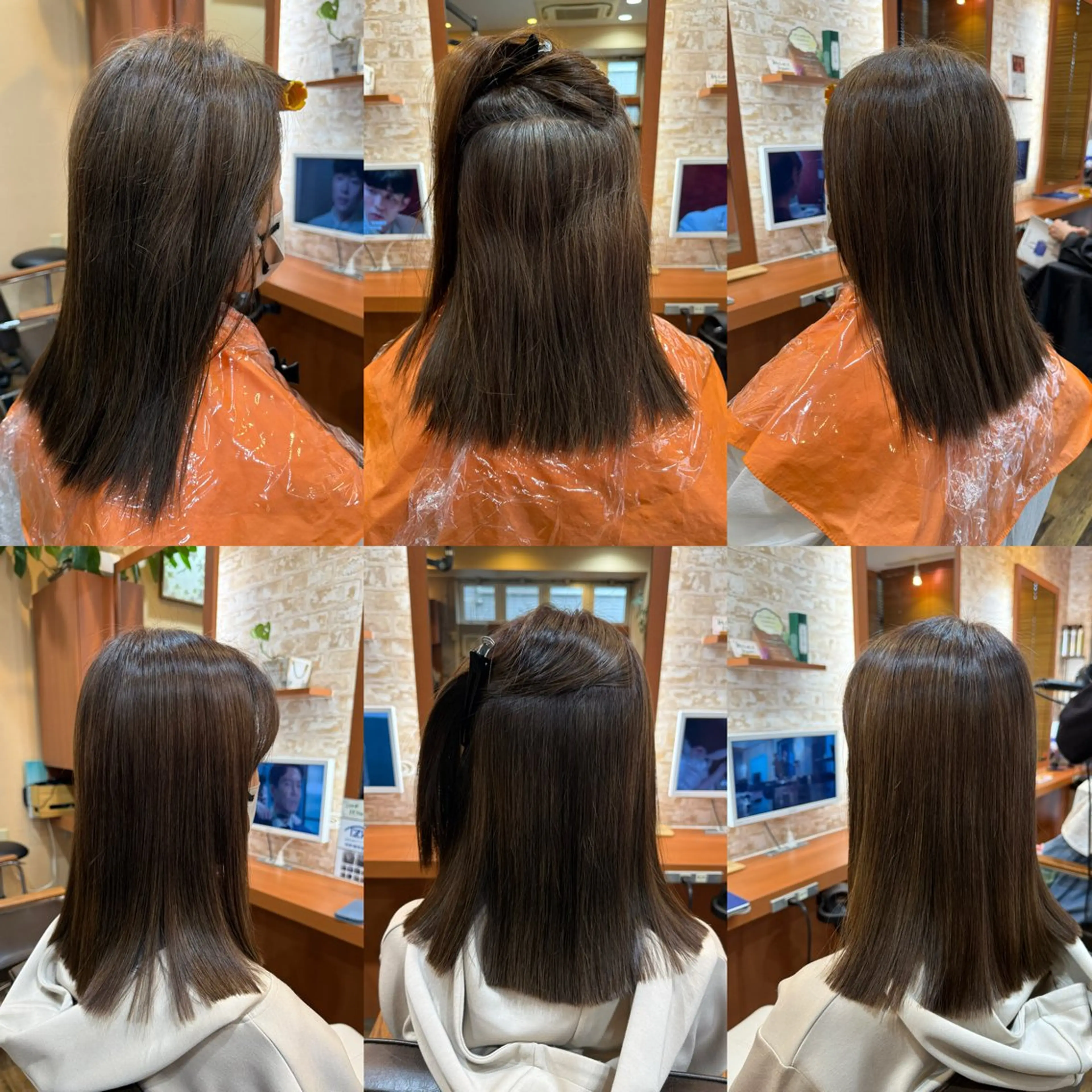 セミロング 縮毛矯正 美容室JEMINI所属・山口 博司のヘアスタイル