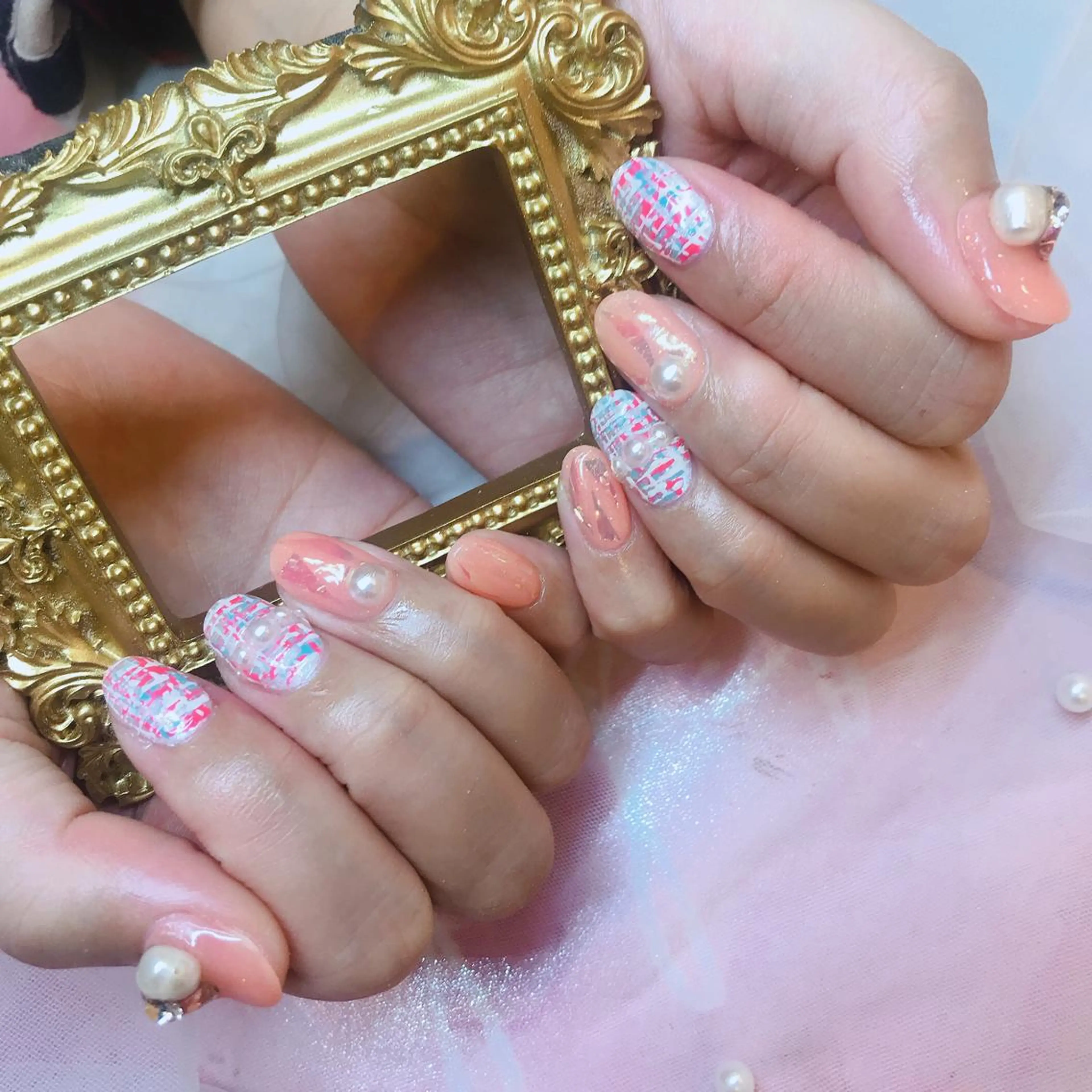 ネイル 長さだし専門店 M2　rikaのネイルデザイン