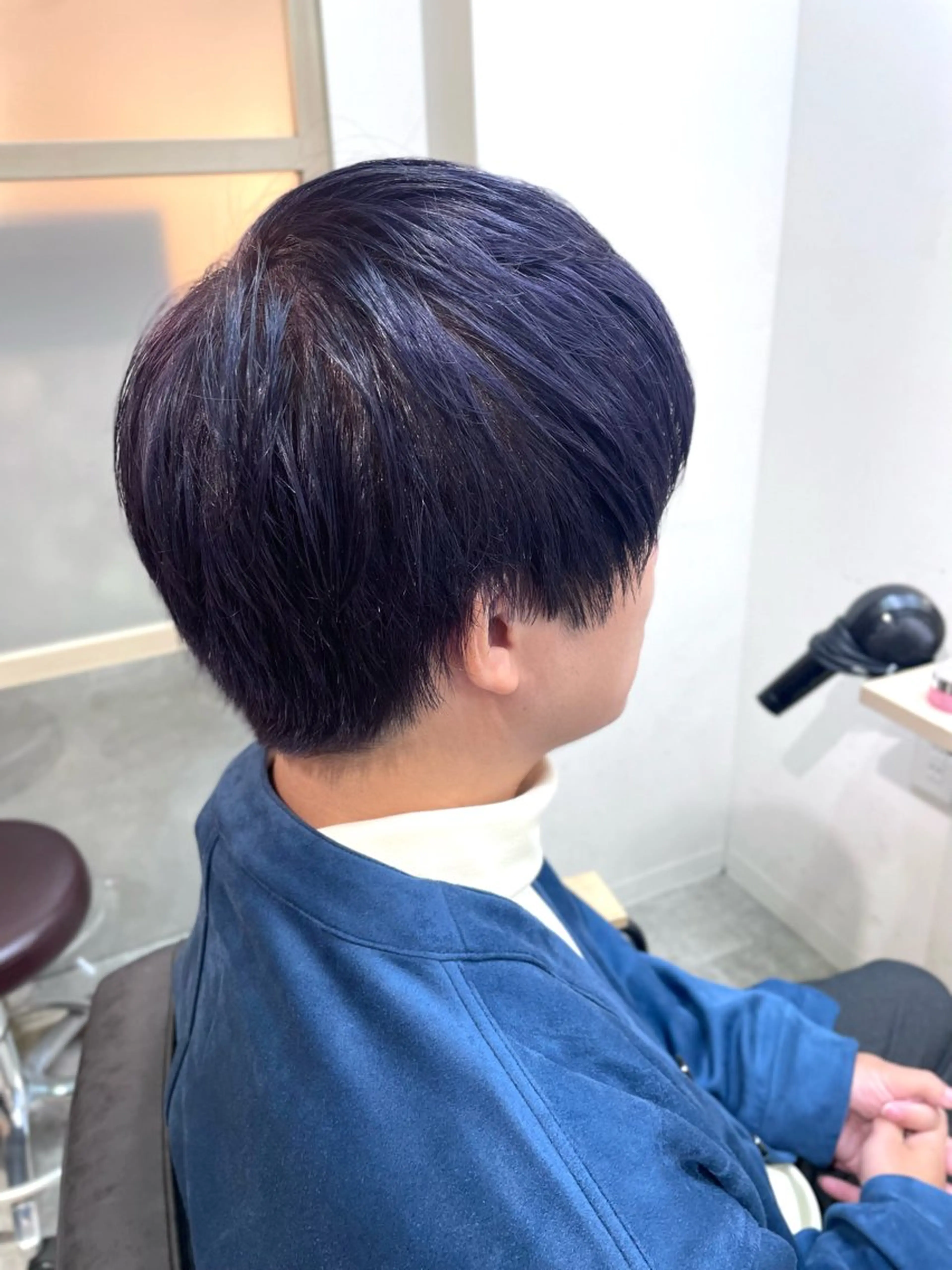 ミディアム カラー メンズ EMANON新宿南口所属・ケアブリーチ×艶カラ ー️🫧Shioriのヘアスタイル