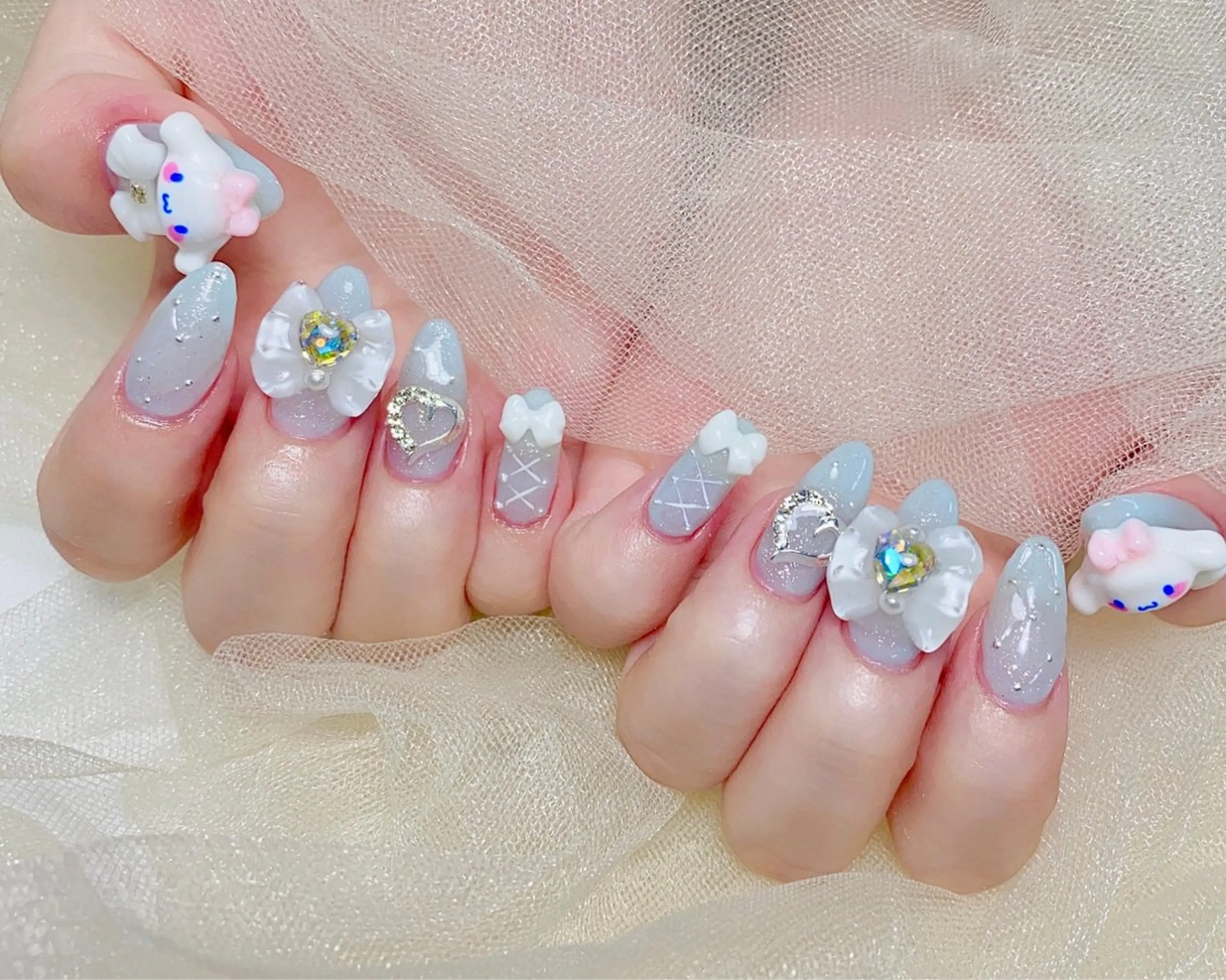 🎀画像持込OK【Hand】持ち込みデザイン150分やり放題9800(時間内でデザイン、パーツ何でもok）🎀の写真
