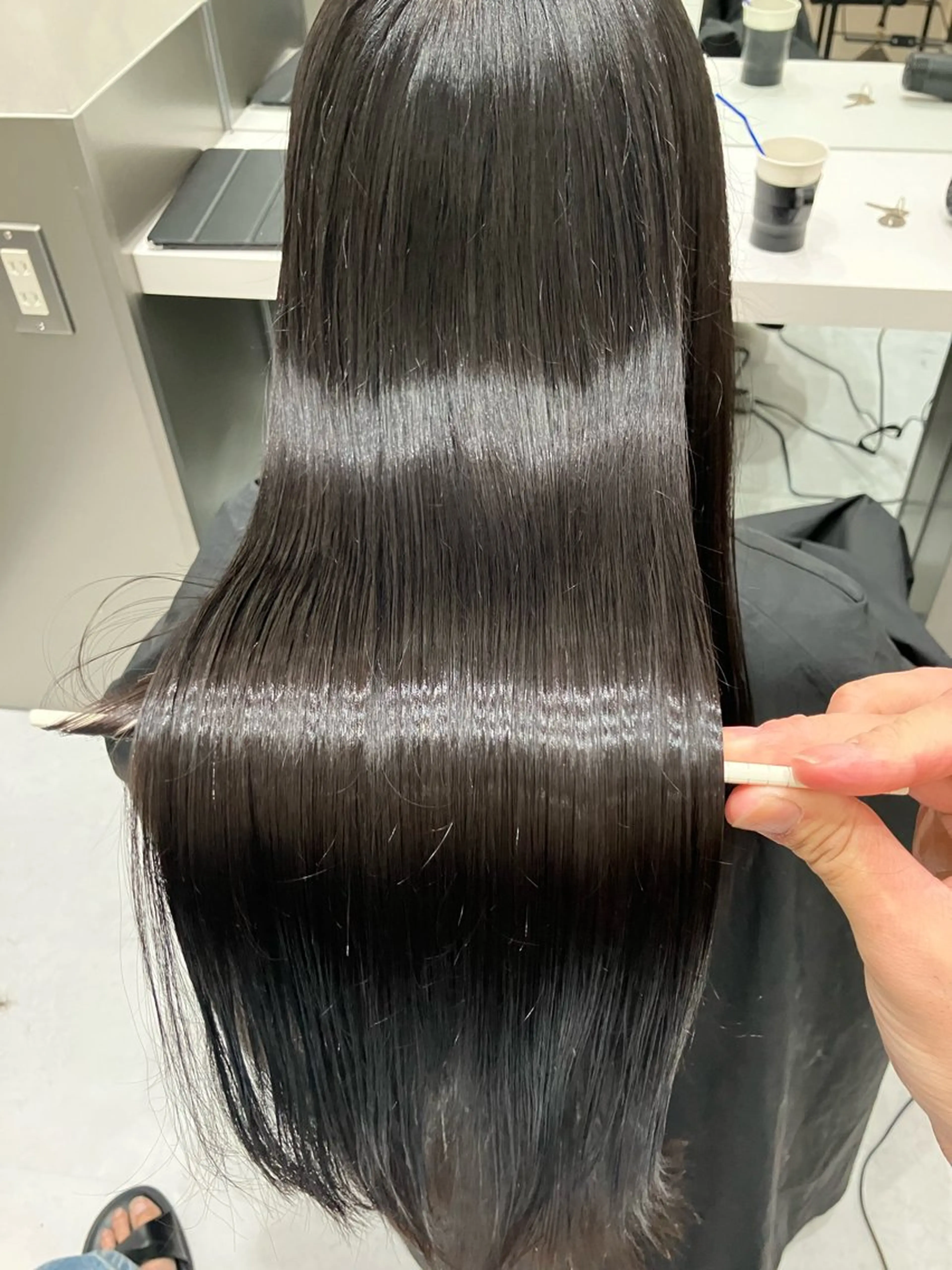 ロング カット トリートメント GO TODAY SHAIRE SALON原宿vita店舗所属・🩷完全マンツーマン 💖ASAHIのヘアスタイル