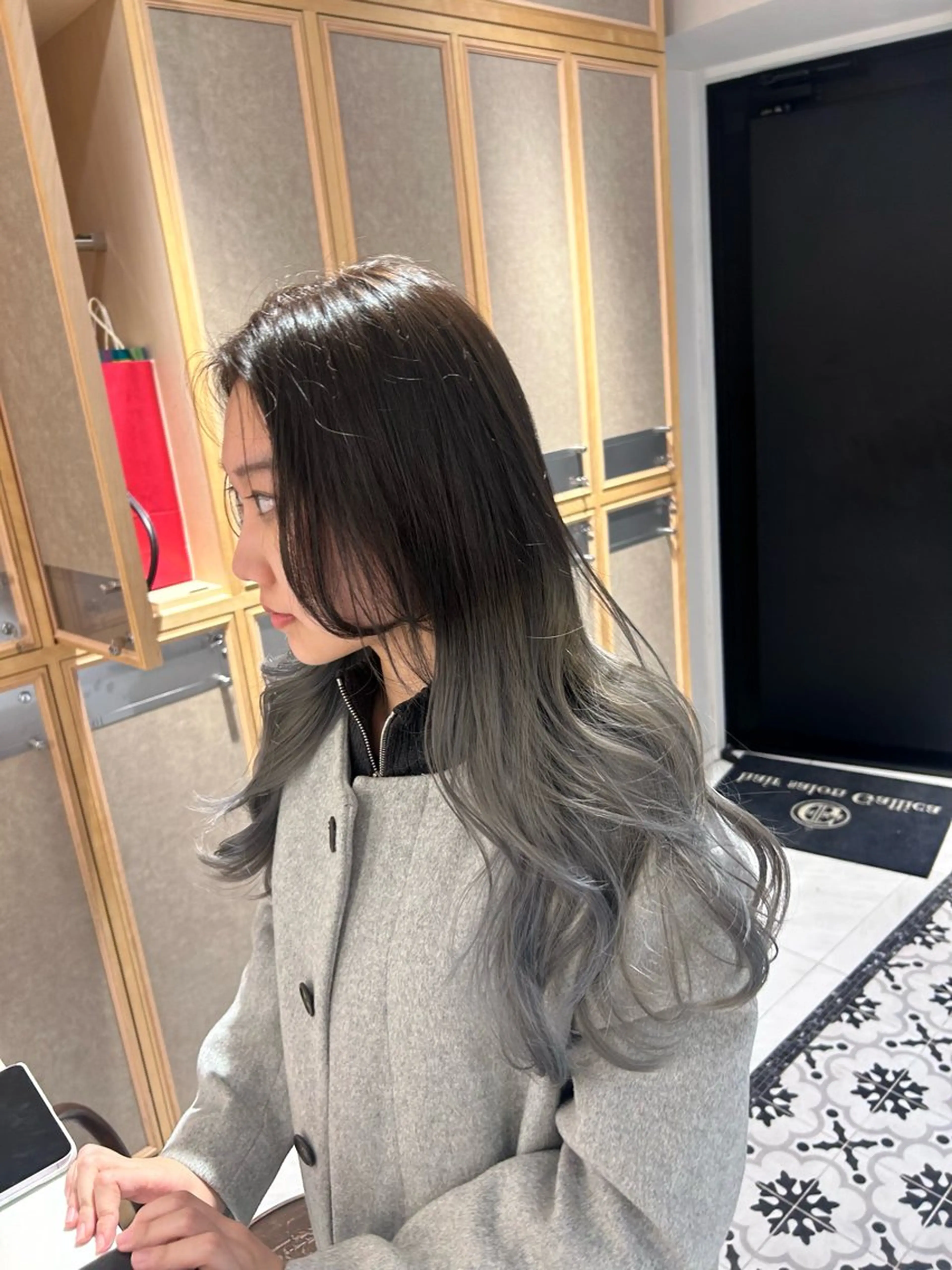 カラー ハイトーンカラー ヘアカラー トリートメント ヘッドスパ ヘアセット miko🪽地毛風/ ハイトーン/レイヤーのヘアスタイル