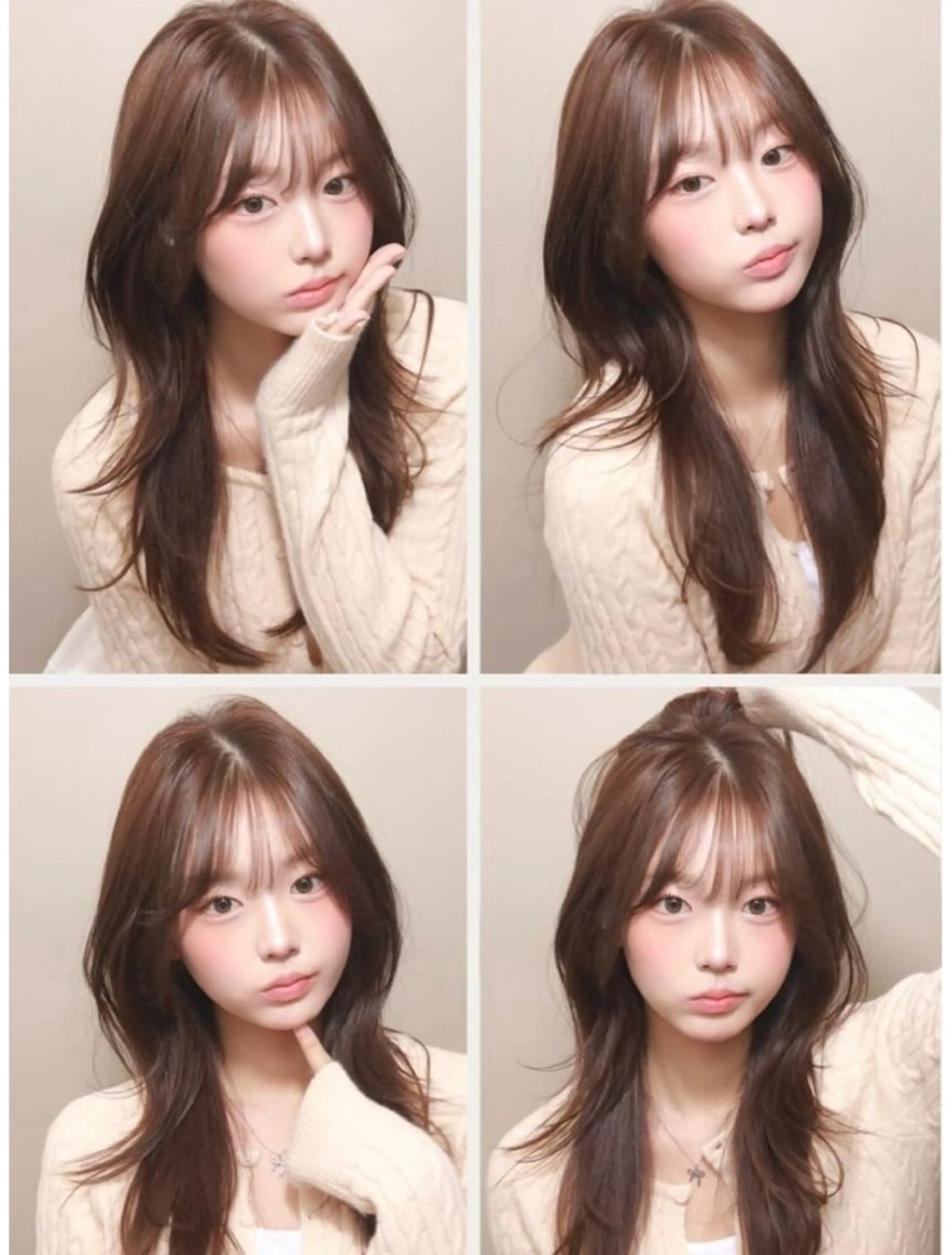 ロング カラー COALL nex the salon所属・Riria✨ 透明感カラーのヘアスタイル