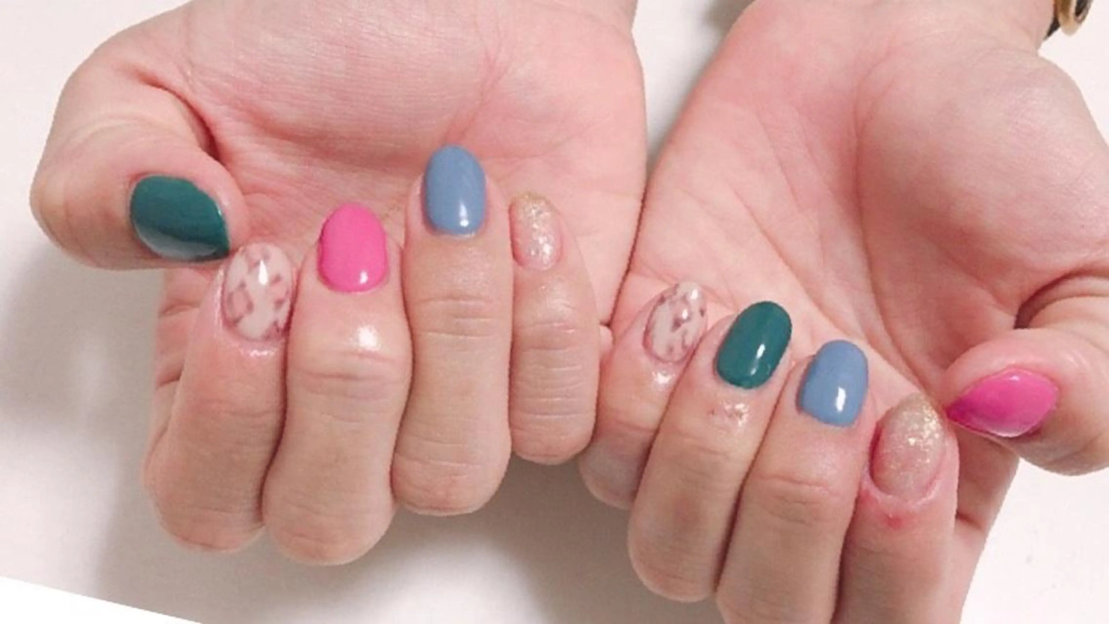 ネイル 小顔カット✨ 透明感カラー/村上のヘアスタイル