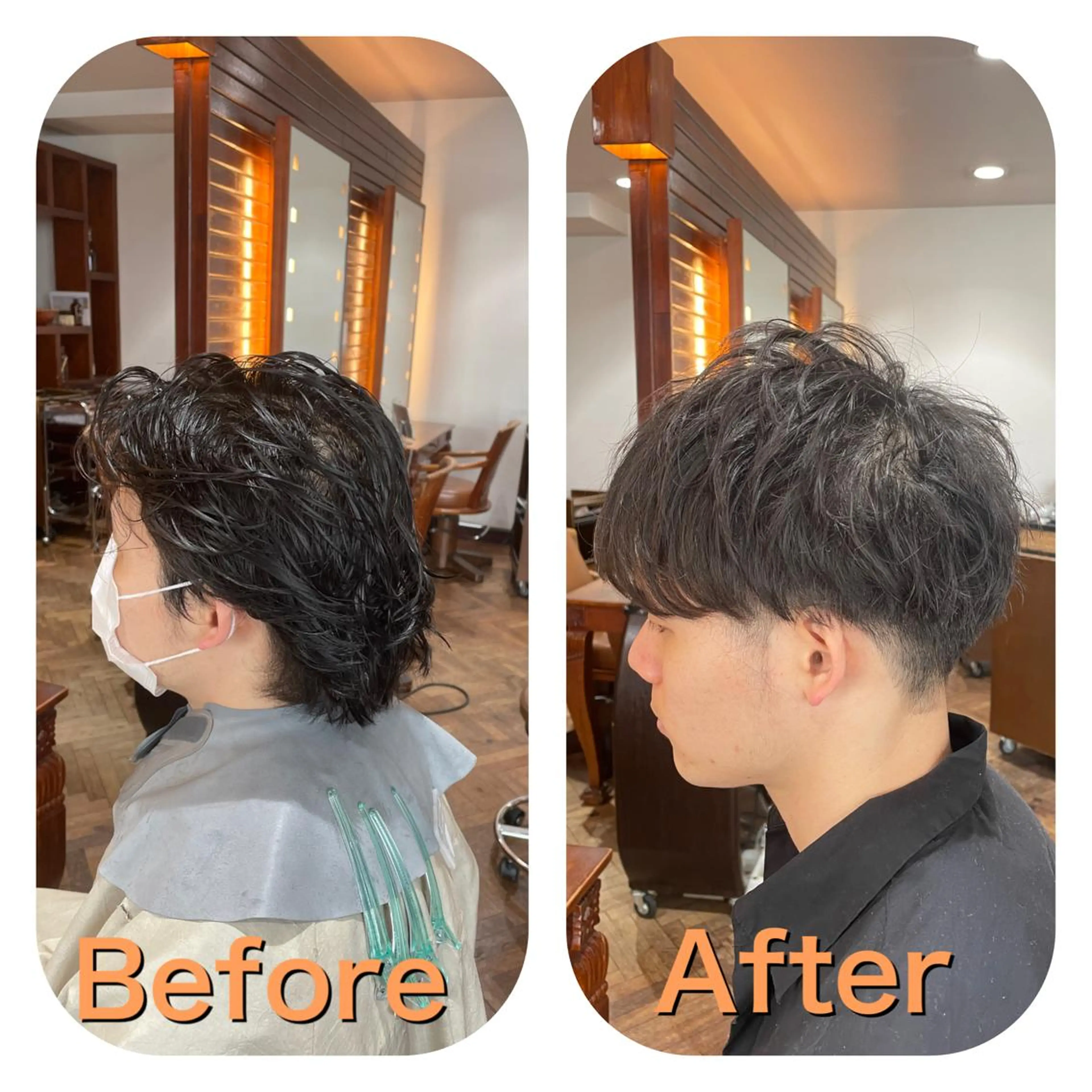 メンズ マッシュ stylist YUTOのヘアスタイル