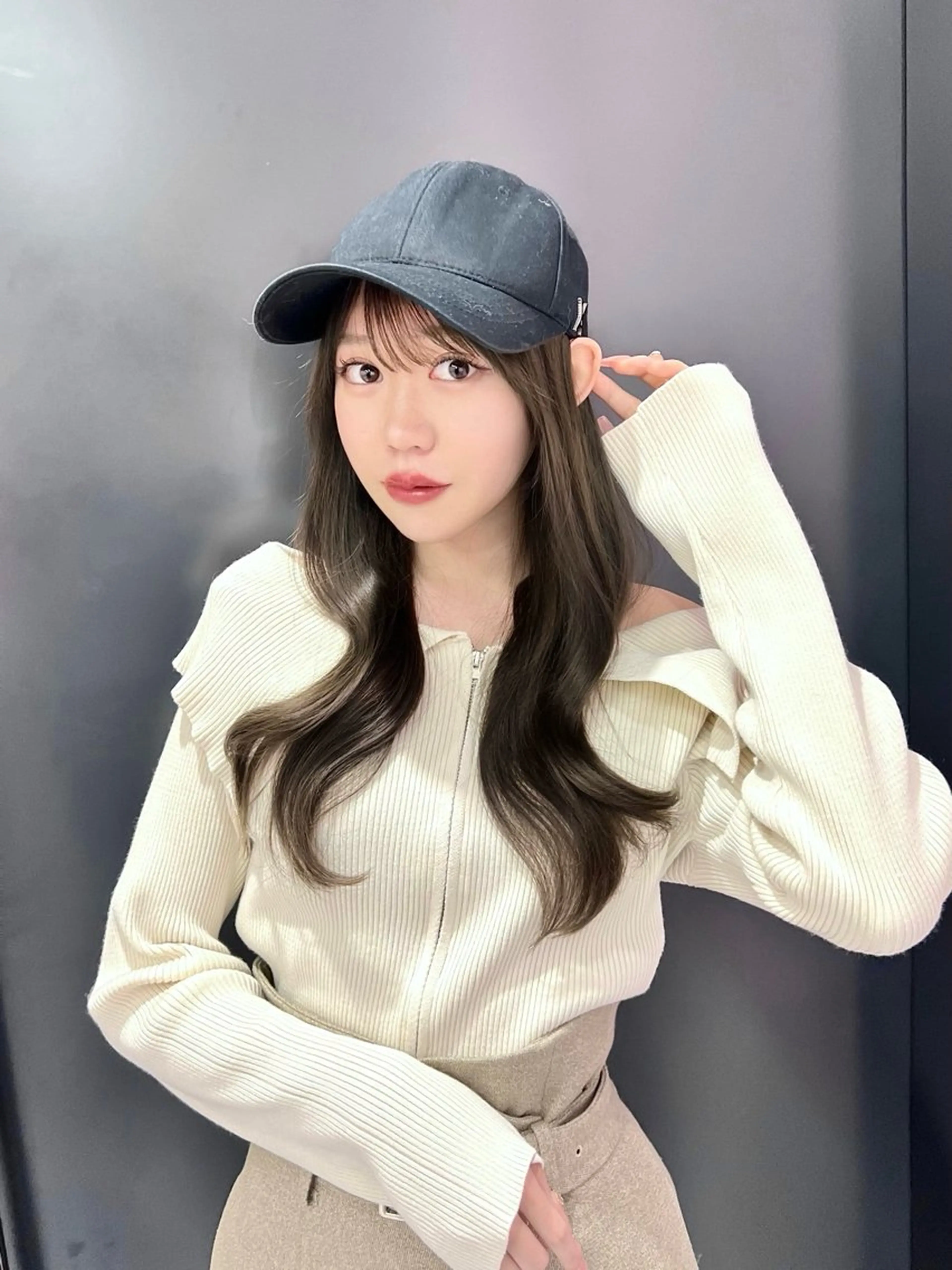 ロング カット ヘアカラー トリートメント 韓国/縮毛矯正/ カンタのヘアスタイル