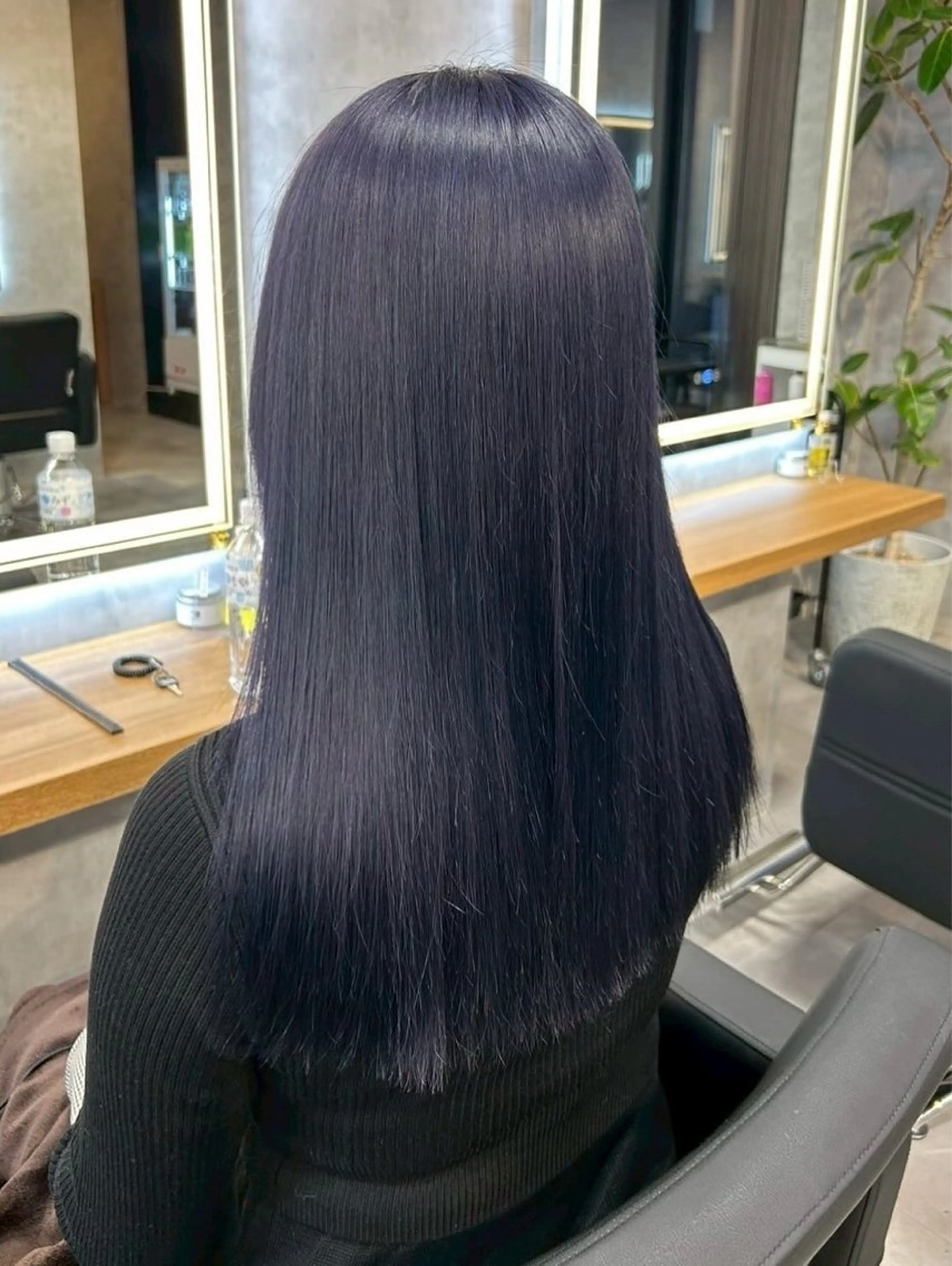 ロング カラー ヘアアレンジ グレージュ/ベージュ 透明感カラーYUTAのヘアスタイル