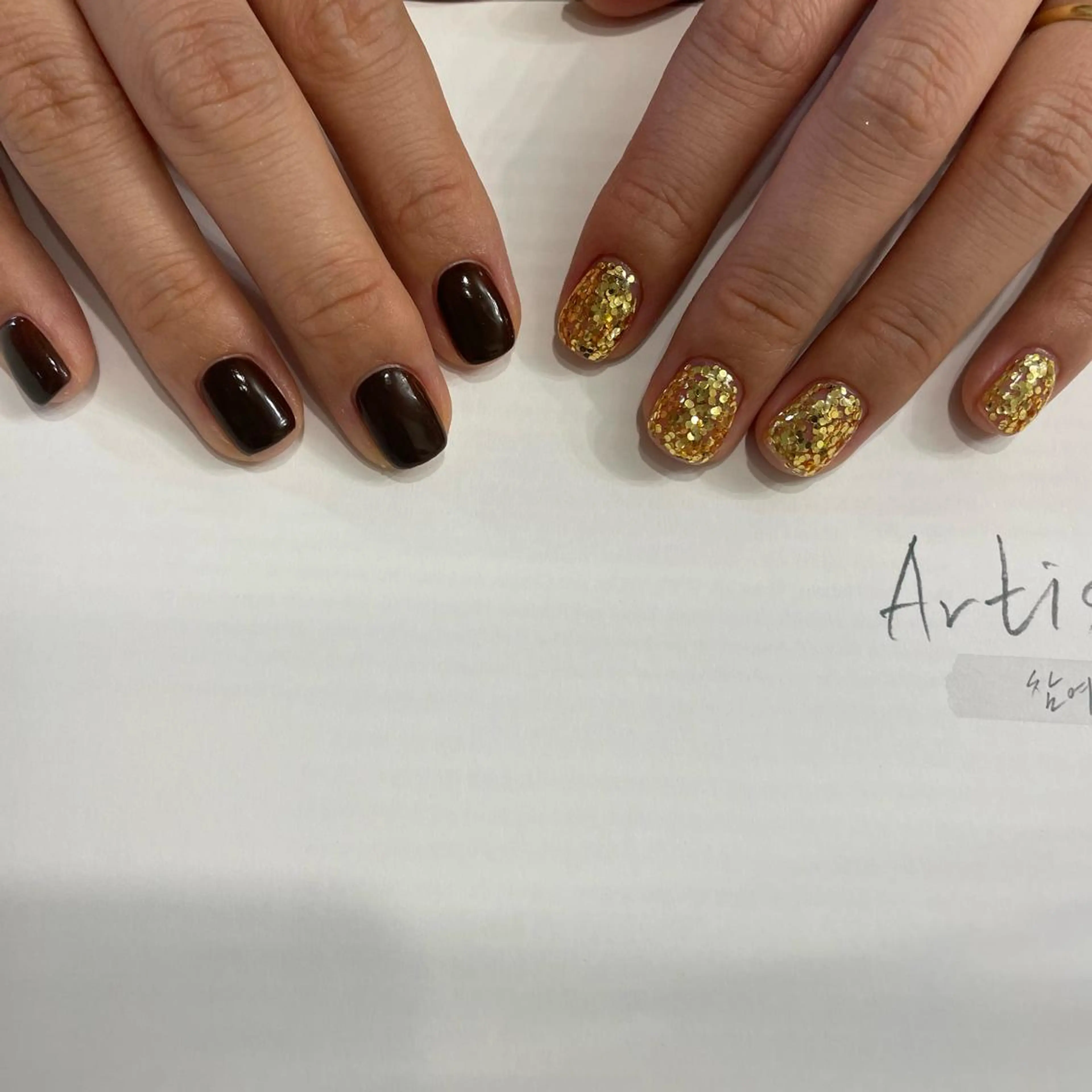 【全員/オフあり】シンプル✨ワンカラー🤍自爪に優しいパラジェル/・フィルインの写真