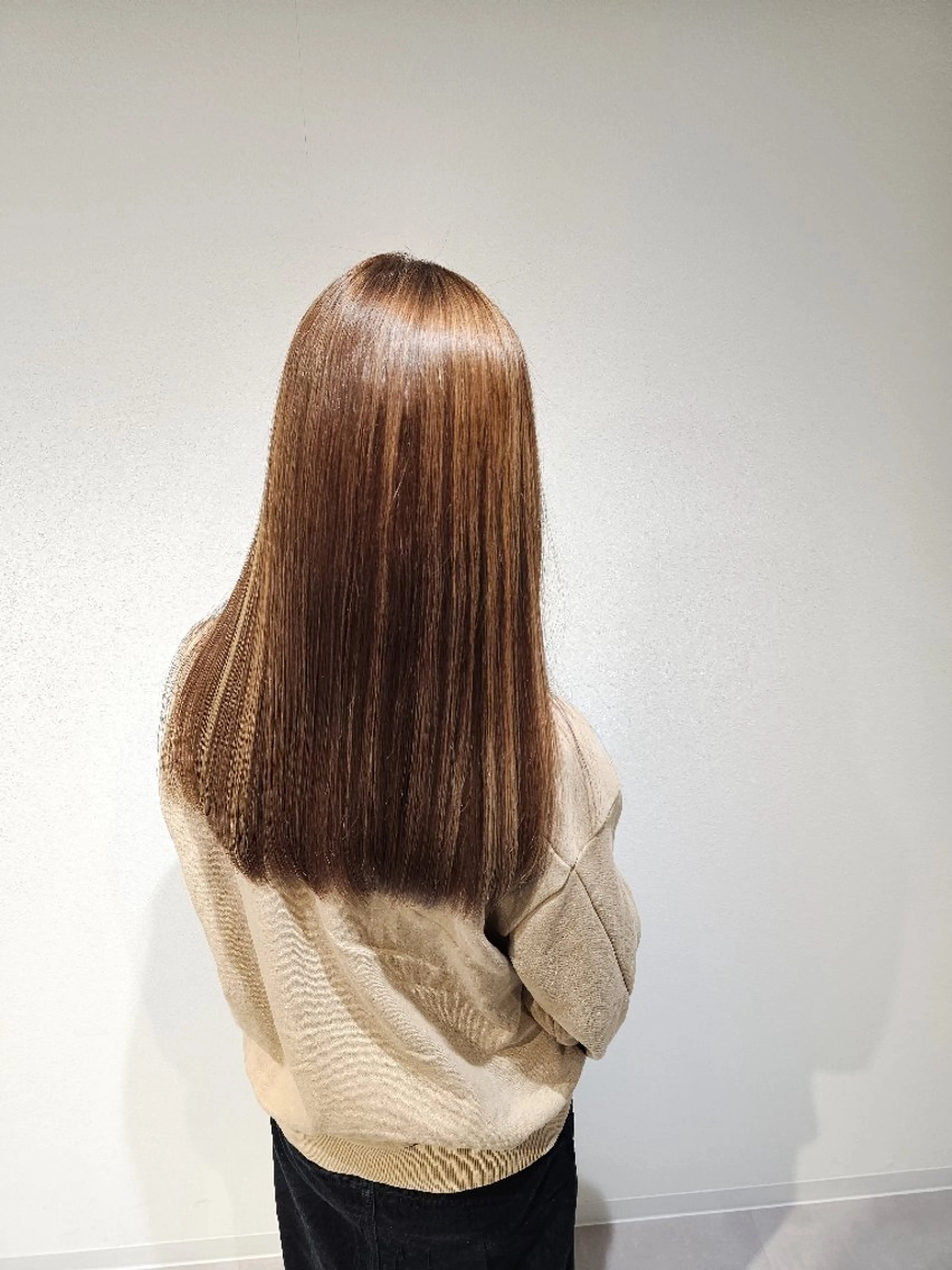 ロング カラー ハイライトカラー ハイライト トリートメント 小黒泰佑/東銀座 /縮毛矯正特化のヘアスタイル