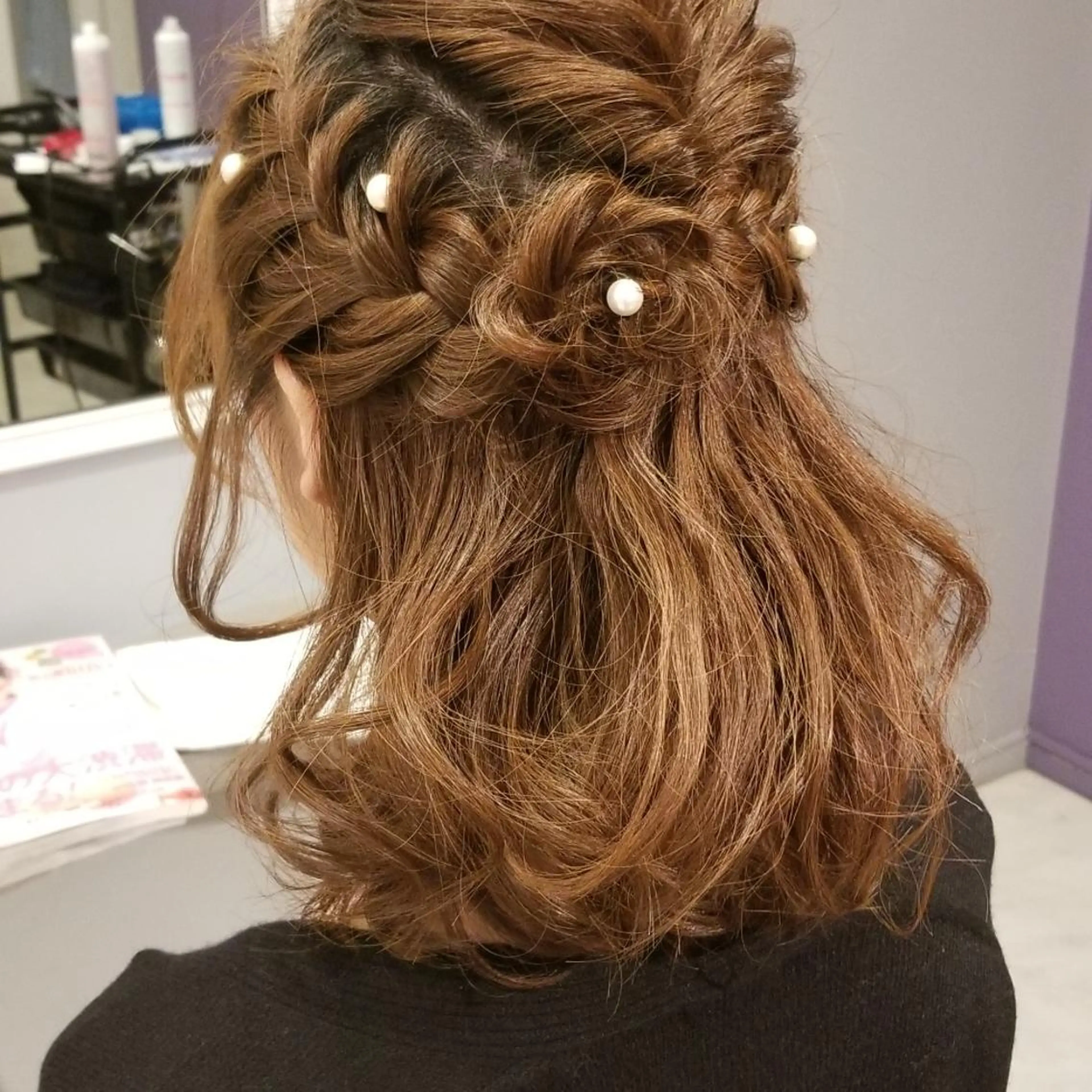 ヘアアレンジ 結婚式・ブライダル Hair&Spa Fleur CHERE所属・HISANAGA YUKAのヘアスタイル