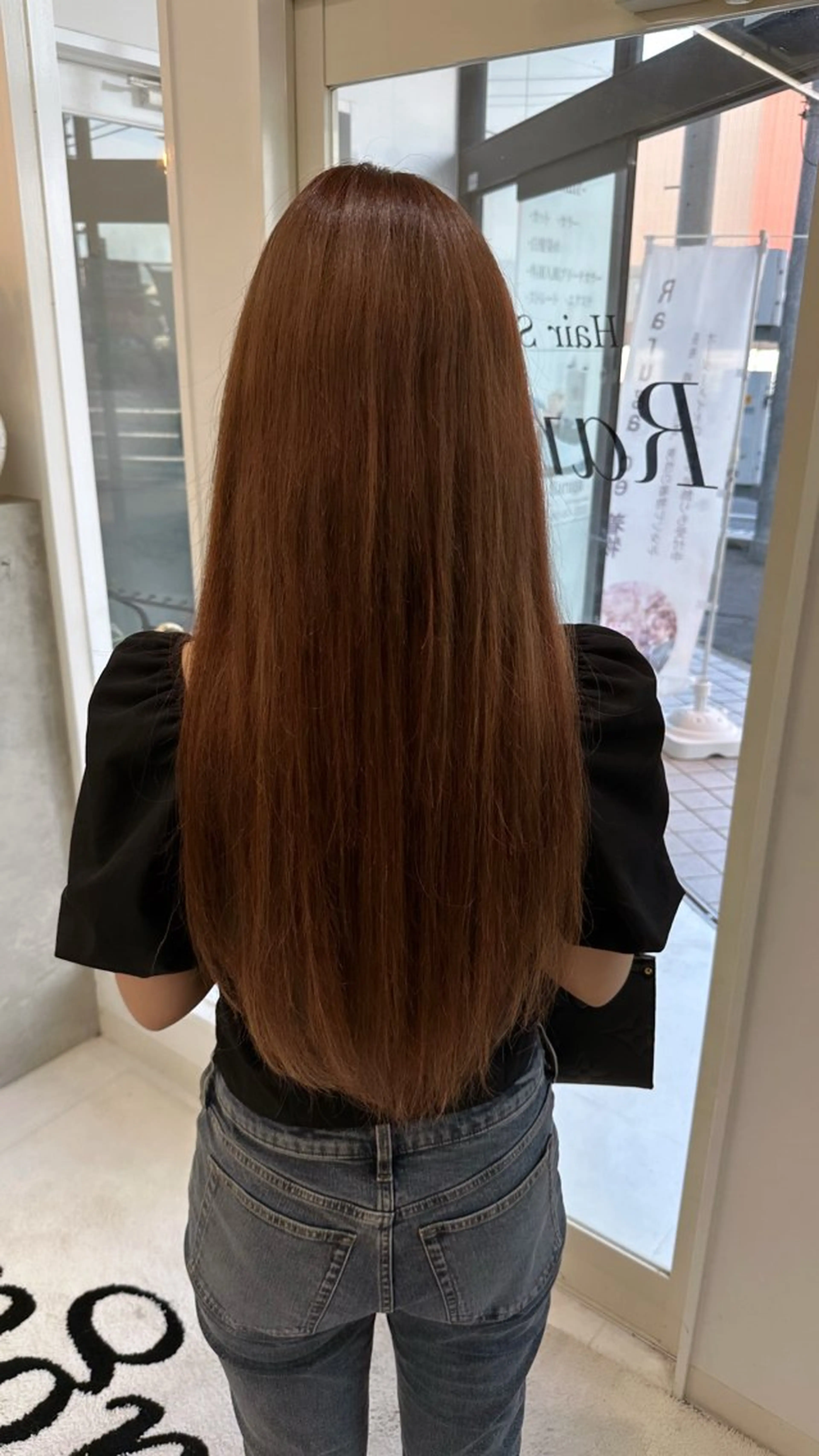 ラルガ下曽根所属・な 茶のヘアスタイル