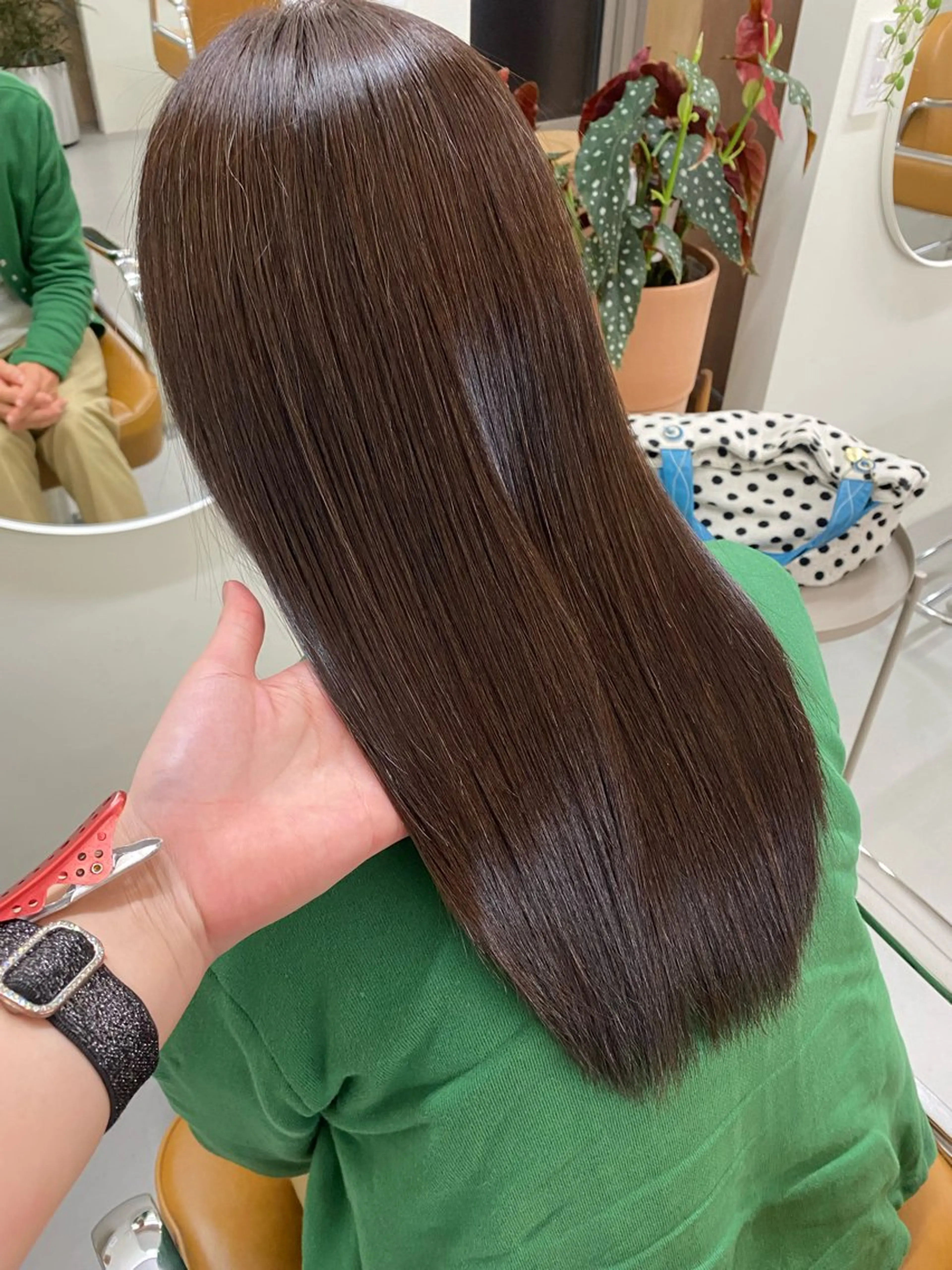 カラー ベージュカラー fab.所属・檜 果歩のヘアスタイル