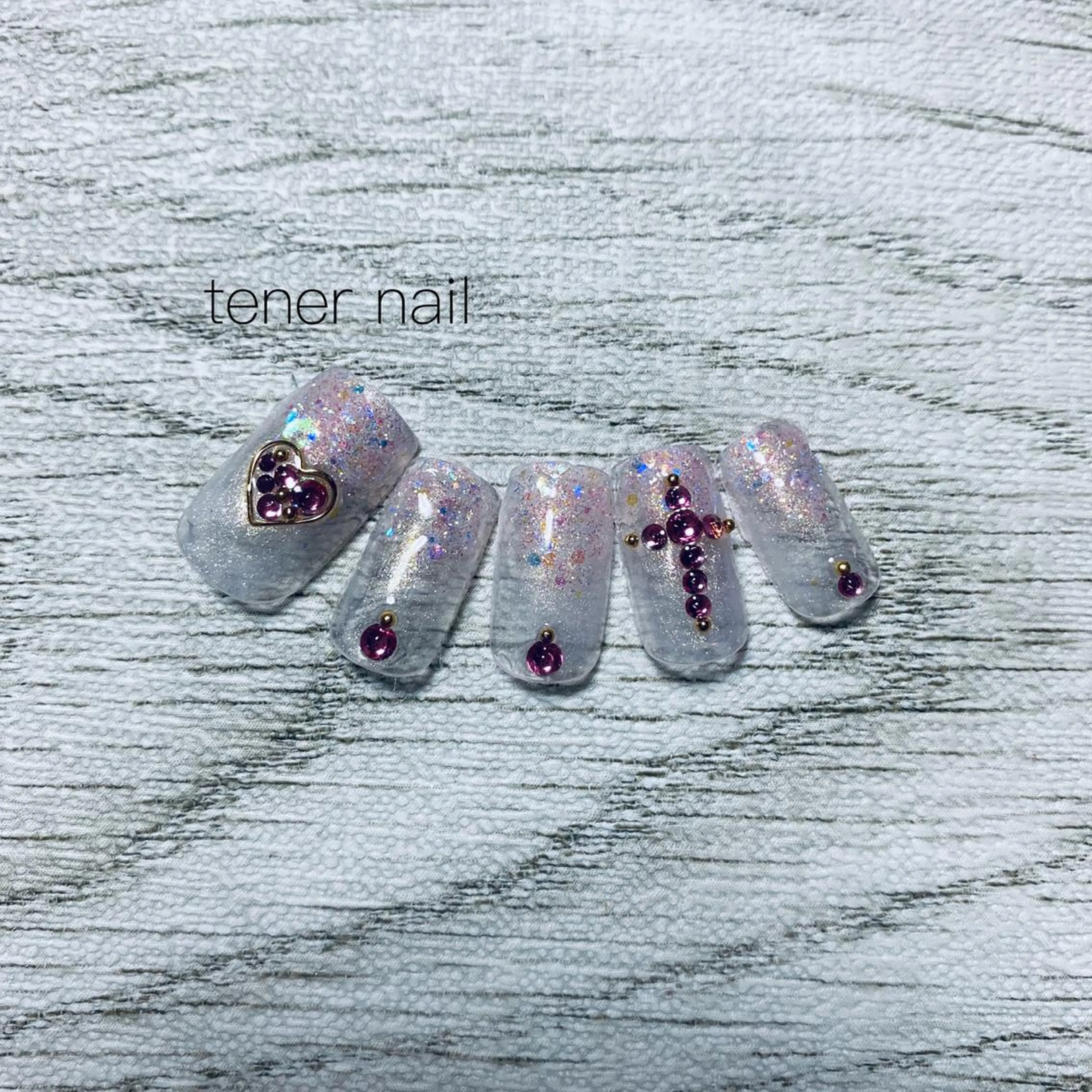 ネイル ピンク tener  nail  テネルネイル所属・テネルネイル tener nailのネイルデザイン