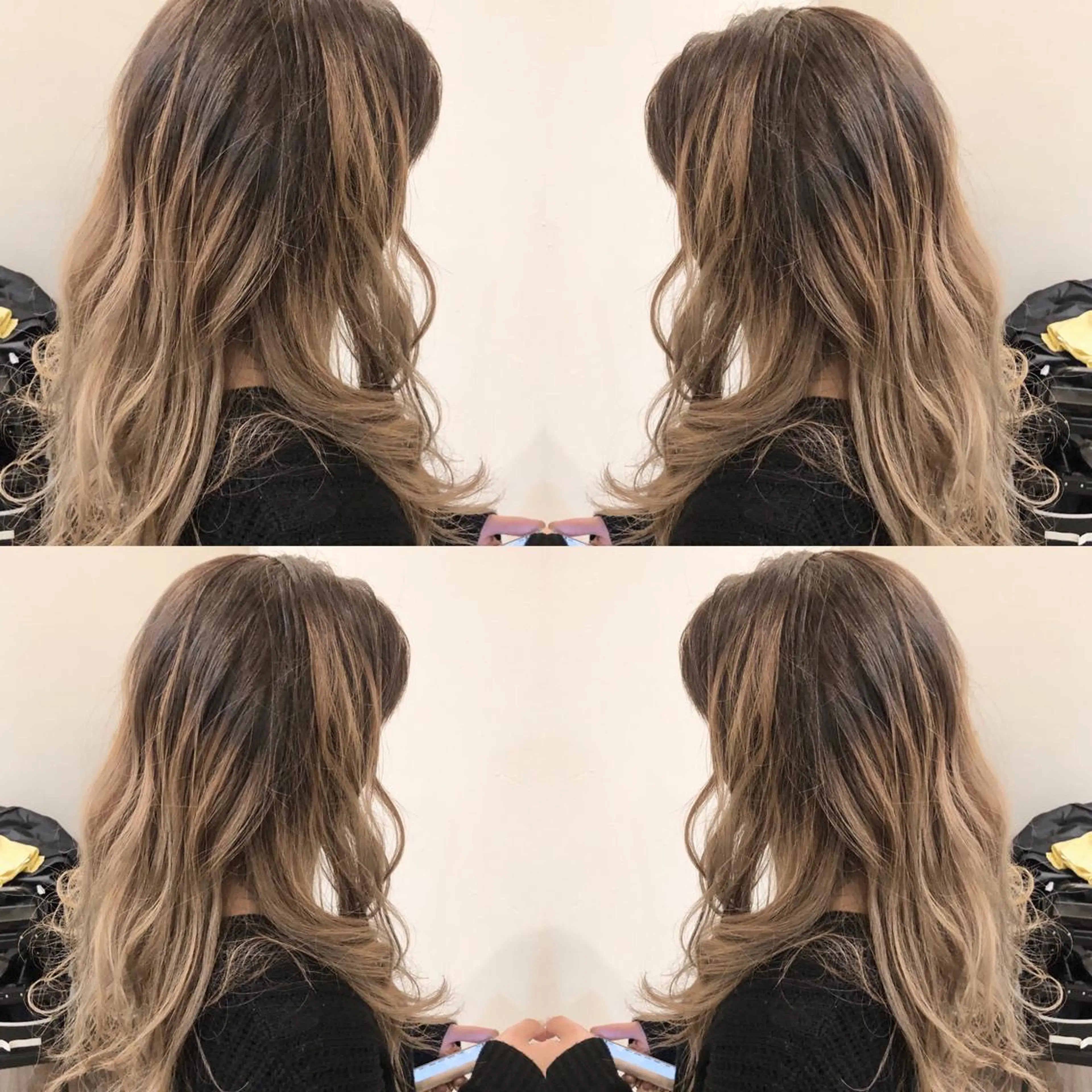 セミロング カラー ヘアカラー Hair make VERDA所属・宮下 耕平のヘアスタイル