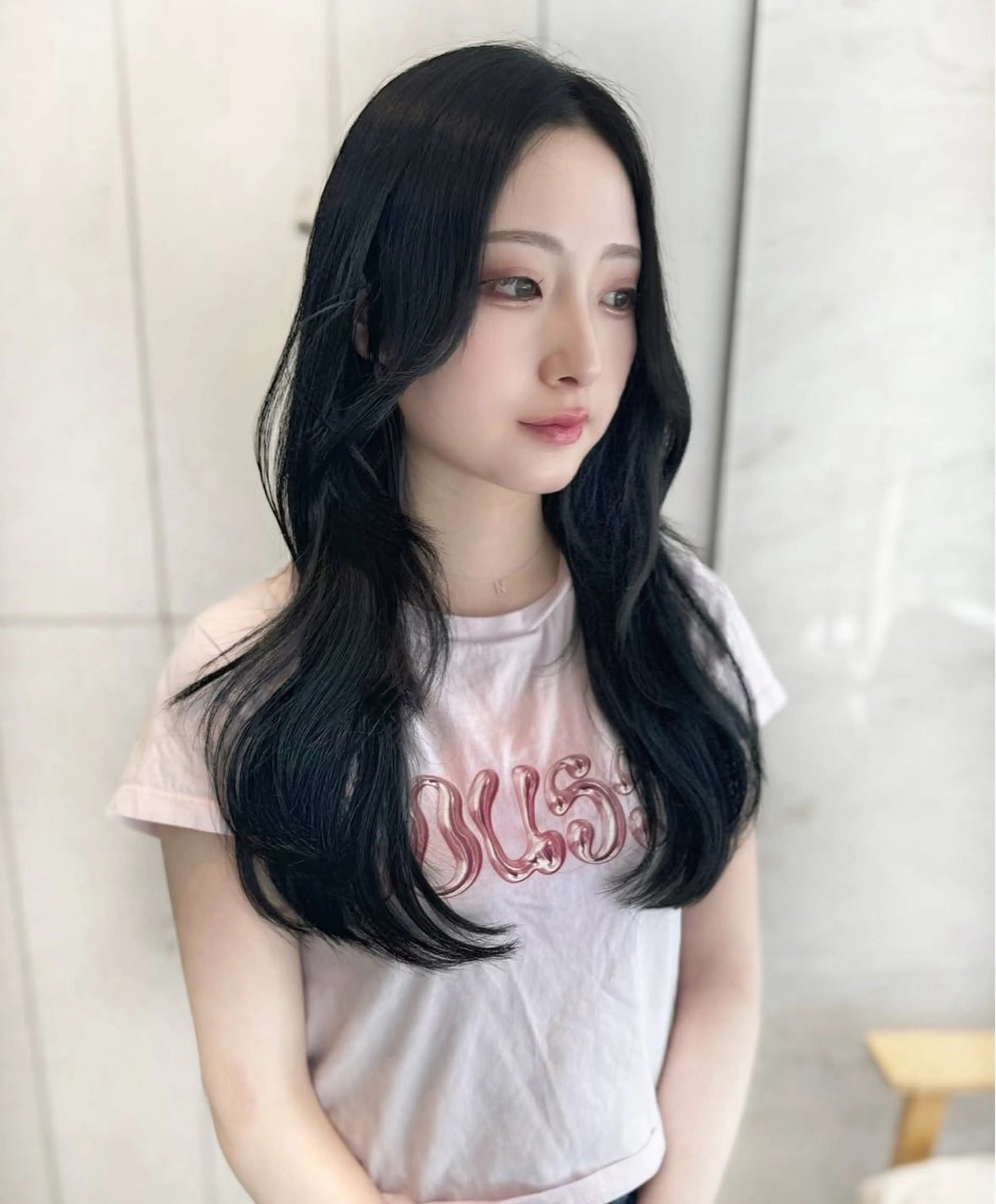 セミロング ORO緑地公園店原田 黎也のヘアスタイル