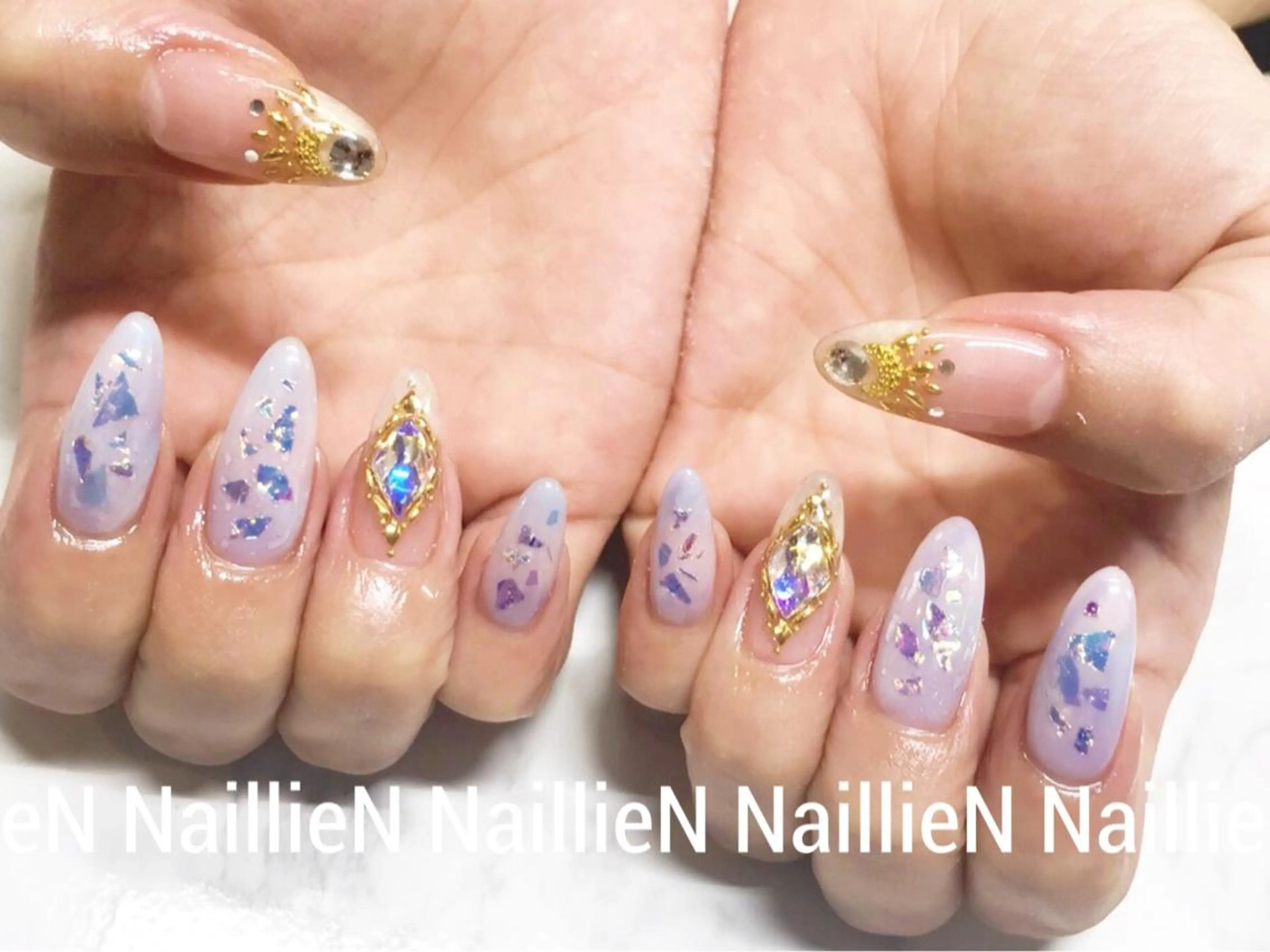 ネイル キラキラネイル Nail lieNのネイルデザイン