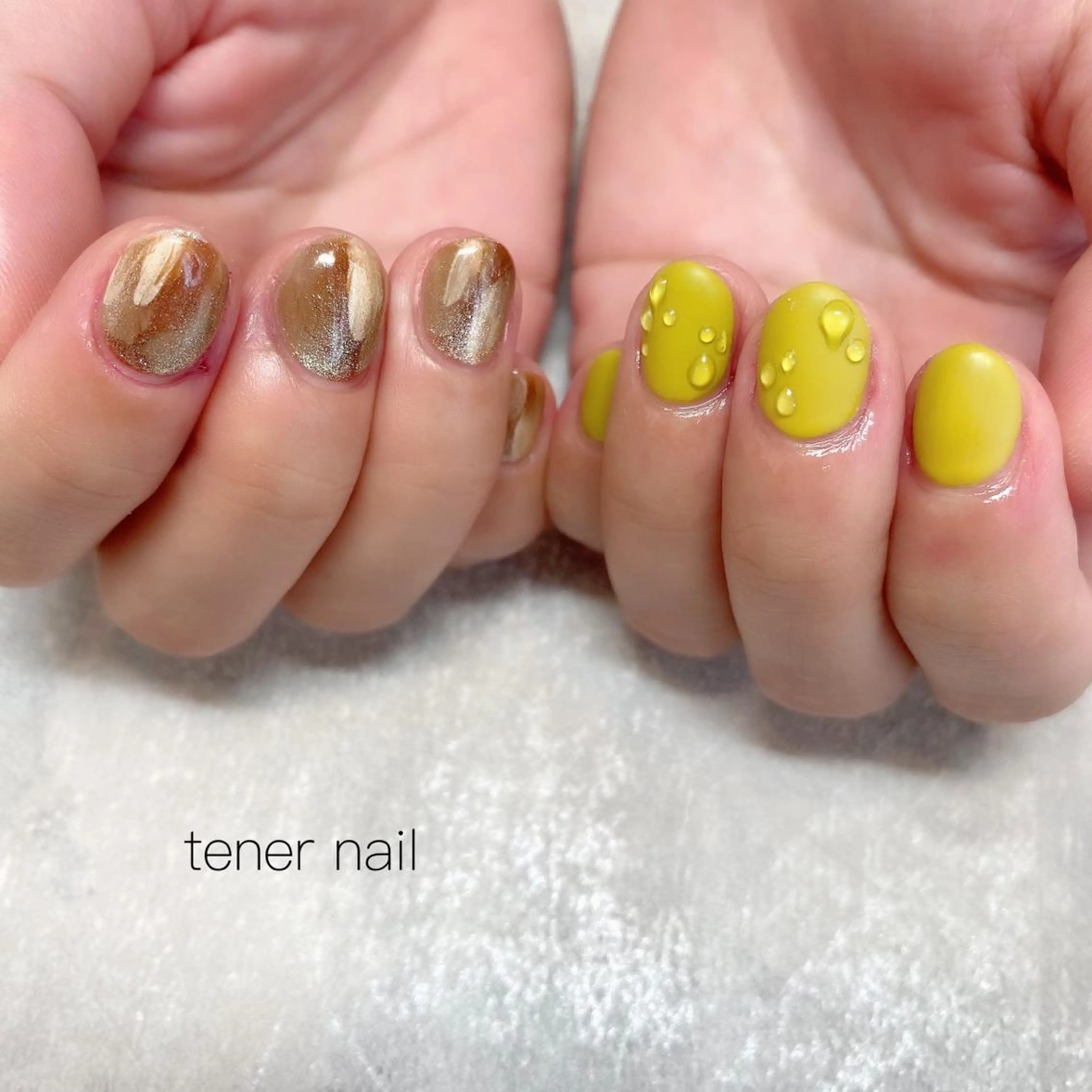 ネイル べっ甲ネイル マットネイル tener  nail  テネルネイル所属・テネルネイル tener nailのネイルデザイン