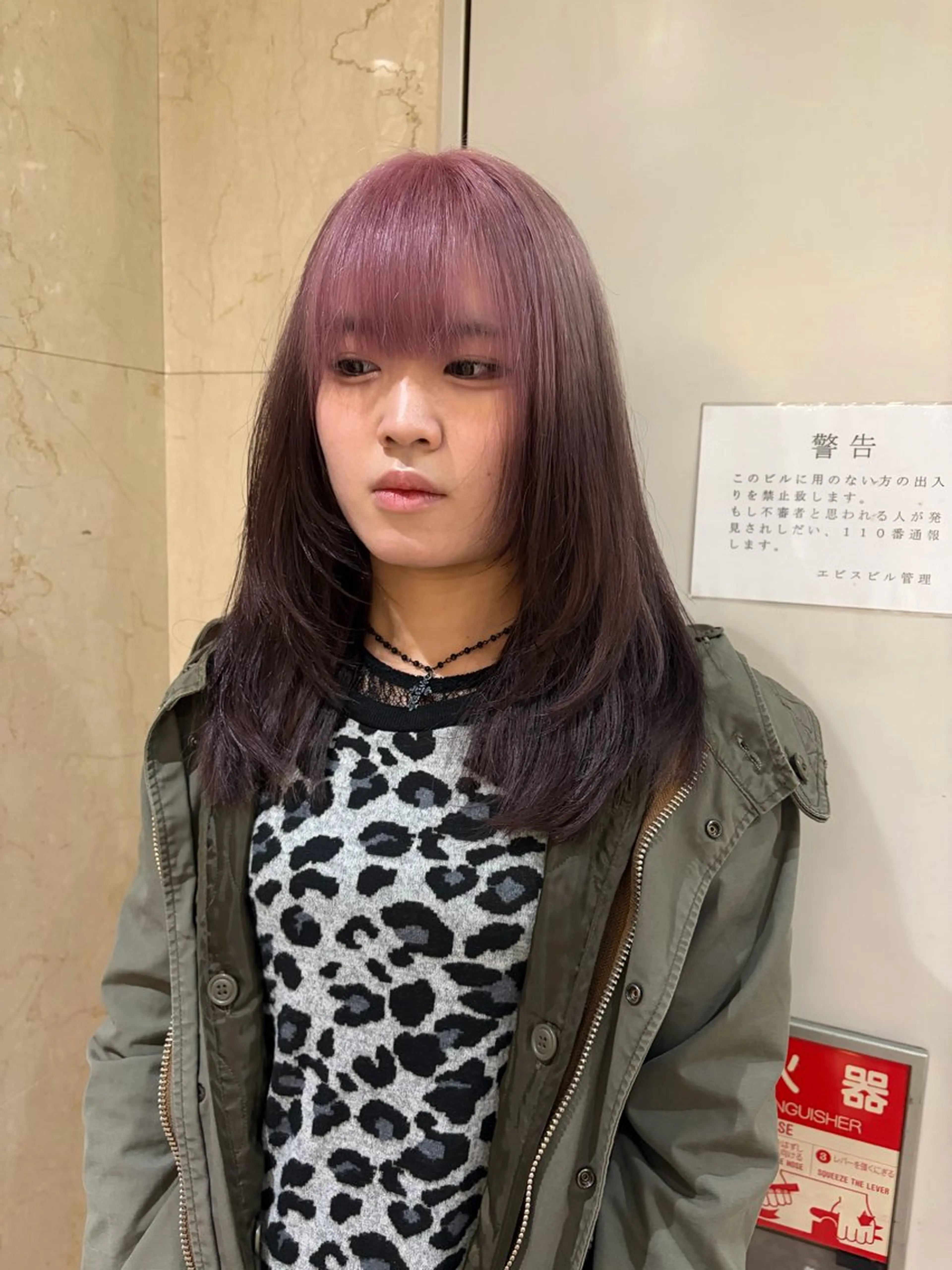 ミディアム ヘアカラー Maria 梅田/デザインカラーのヘアスタイル