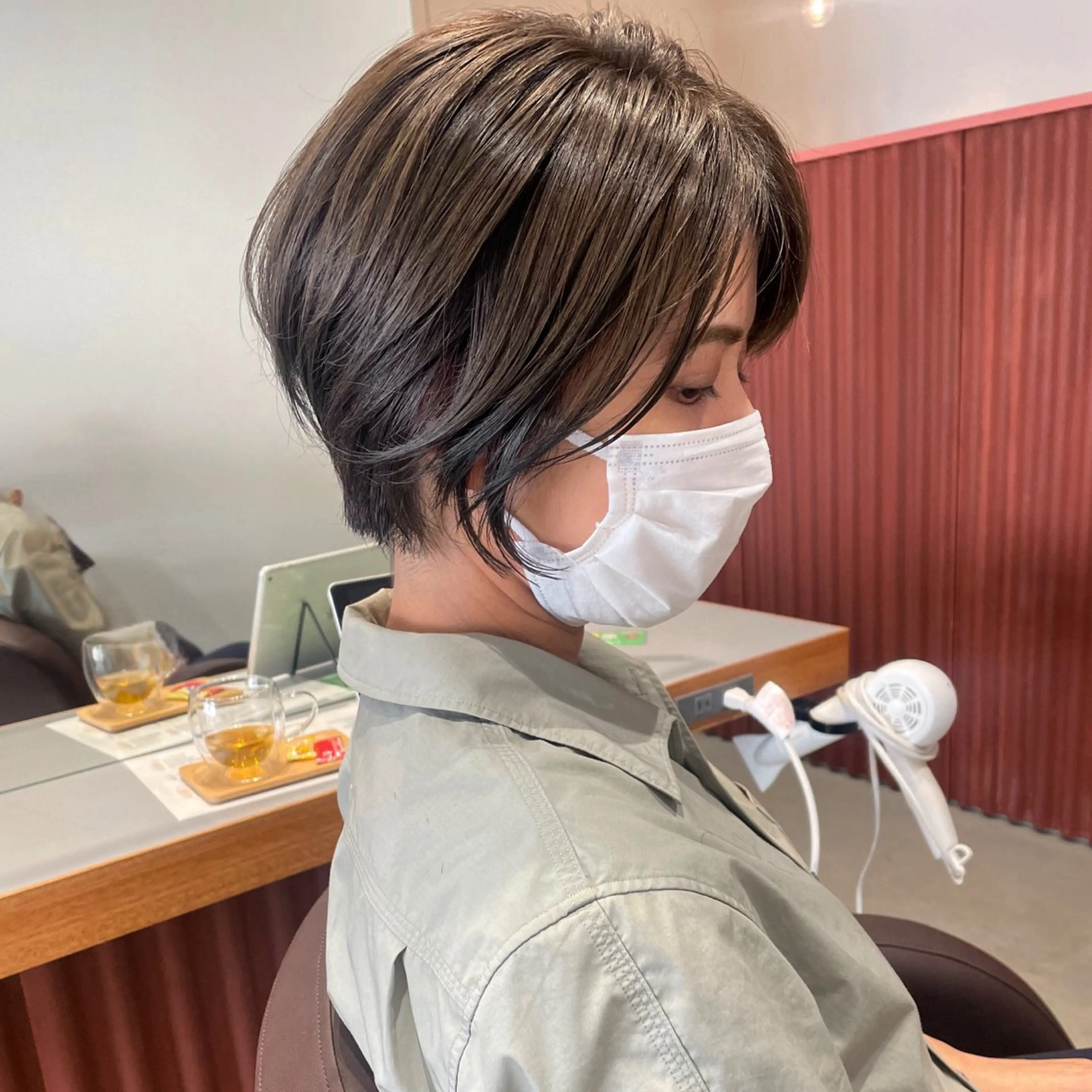 ショート カラー ショートヘア カット ヘアカラー トリートメント 北九州美容室 🕊️わかな✂︎のヘアスタイル