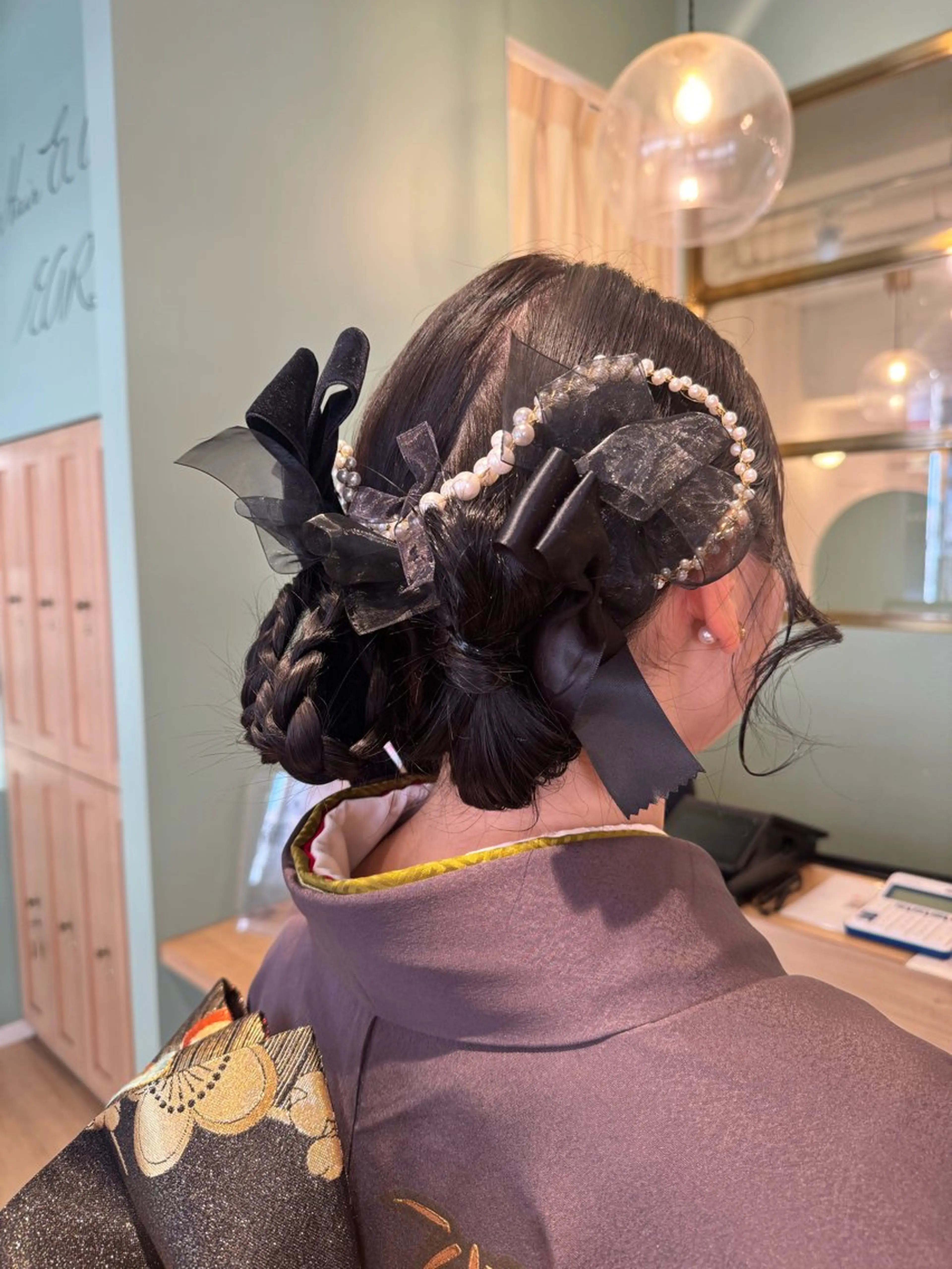 ヘアアレンジ 成人式 ヘアセット 🫧🧸カラーリスト 🫧MIO🧸🫧のヘアスタイル