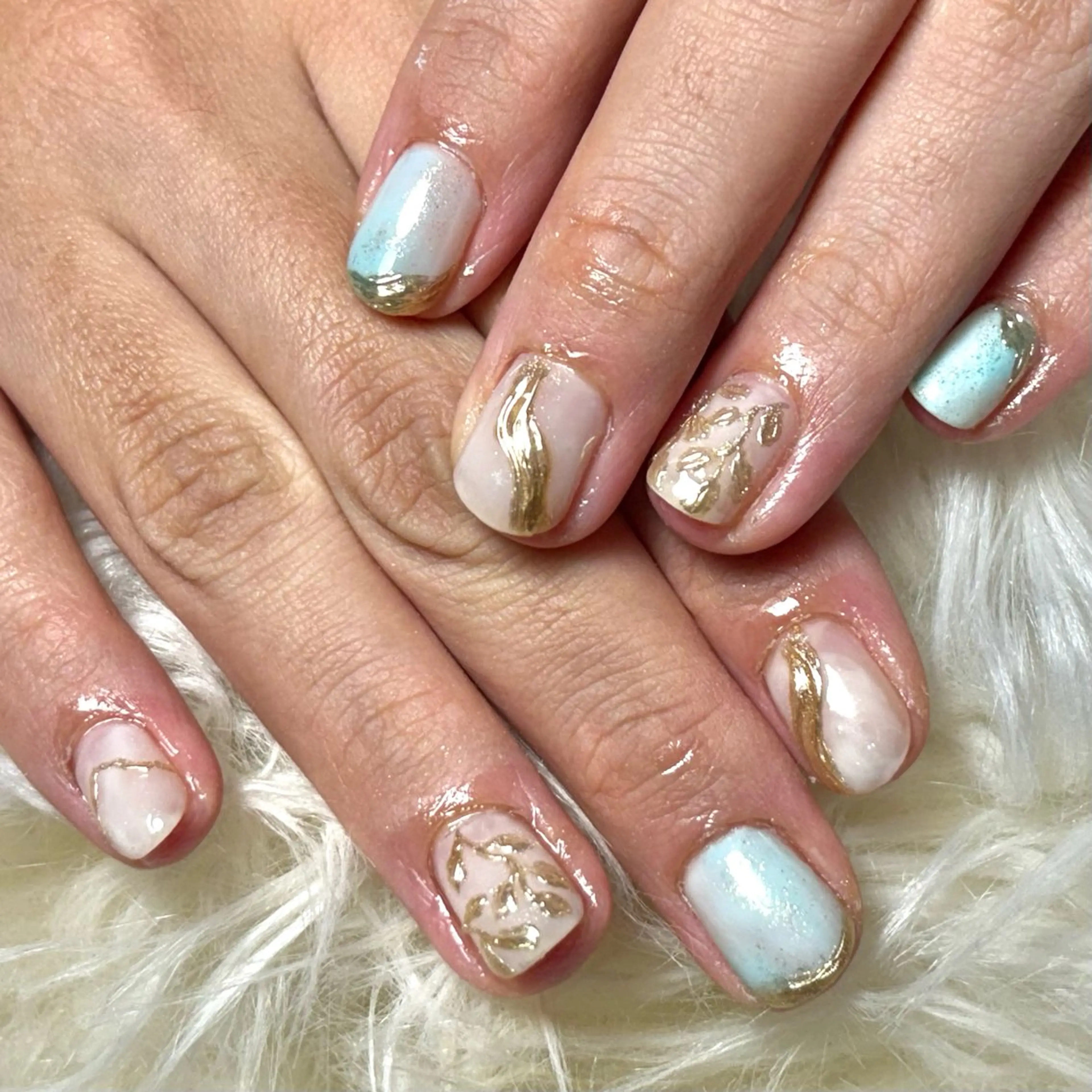 ネイル ハンドネイル ハンドケア hohomi .のネイルデザイン