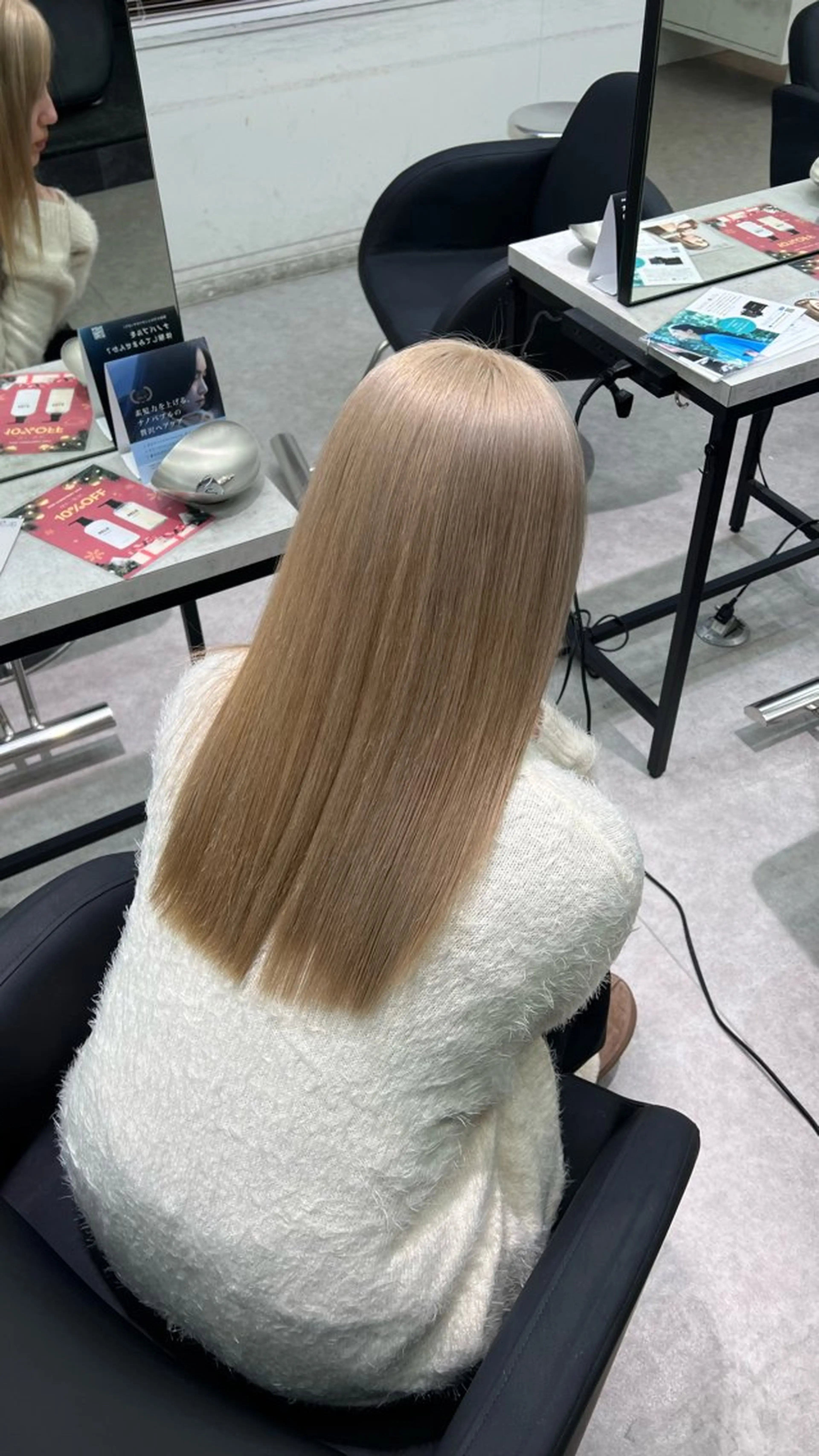 セミロング カラー ヘアカラー PELE 渋谷所属・渋谷ハイトーン/ エクステ/さきののヘアスタイル