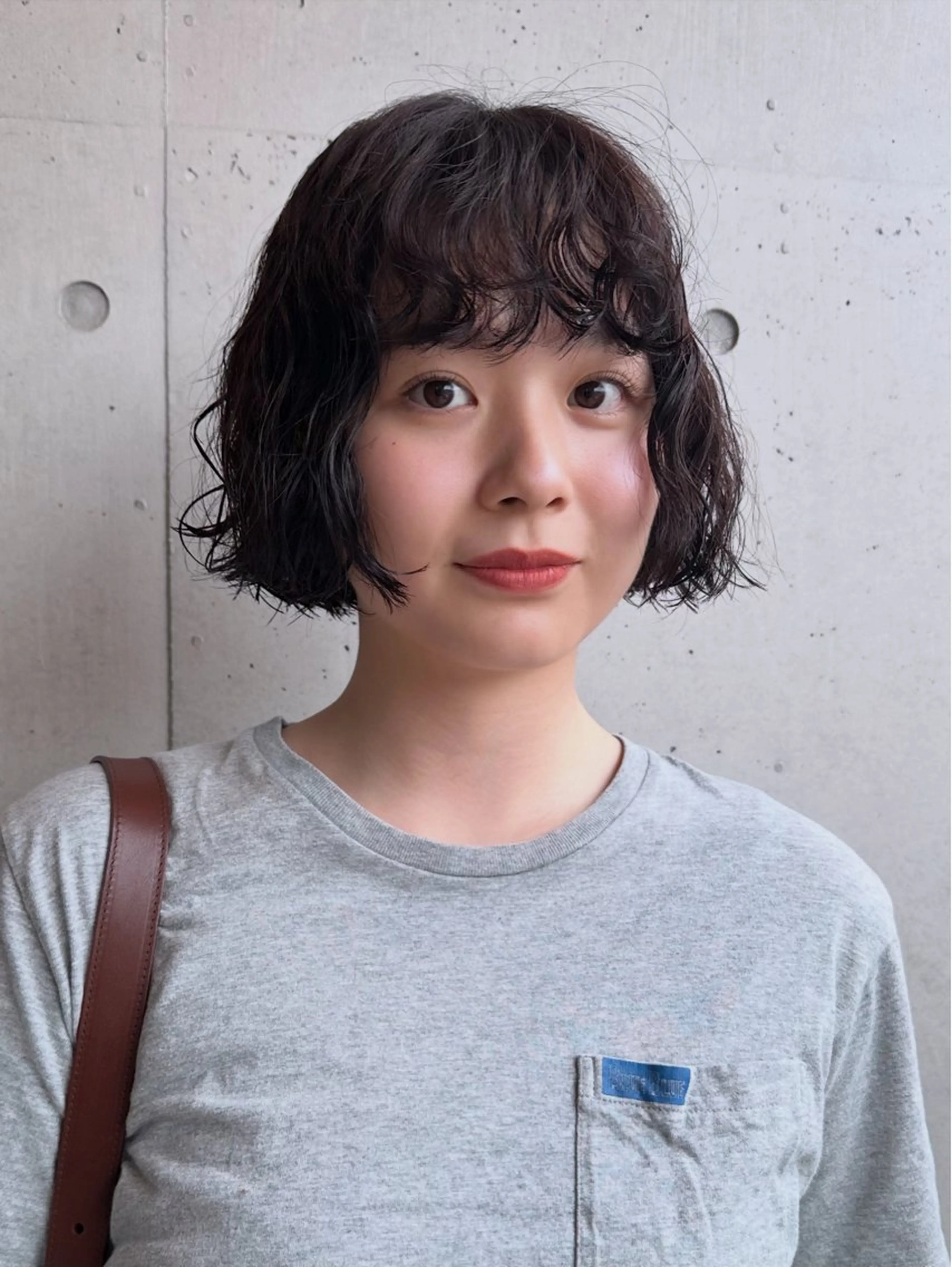 ショート カット ヘアカラー 前野 日奈のヘアスタイル
