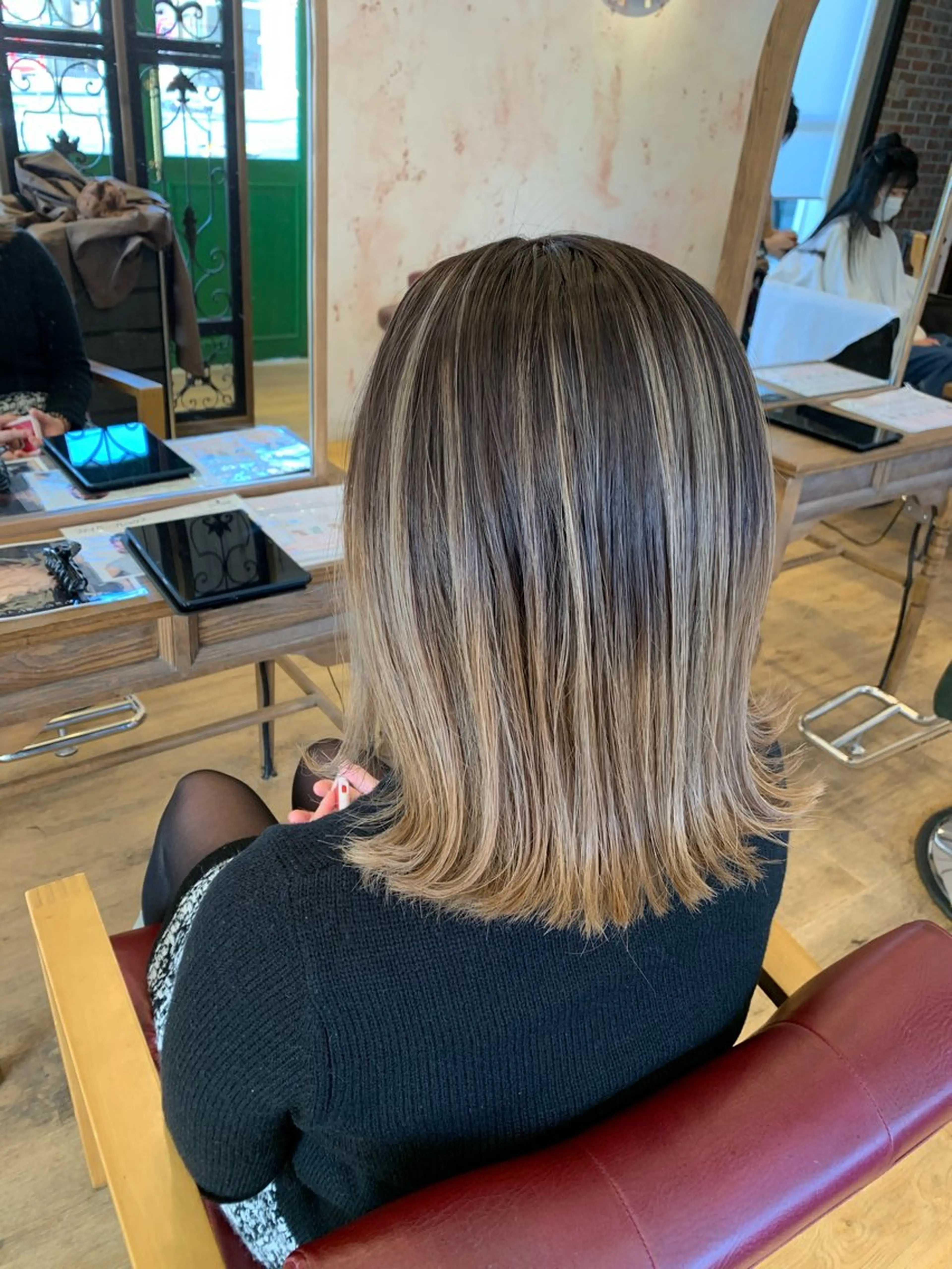 ミディアム NISURU上尾所属・渡辺 翔吾のヘアスタイル